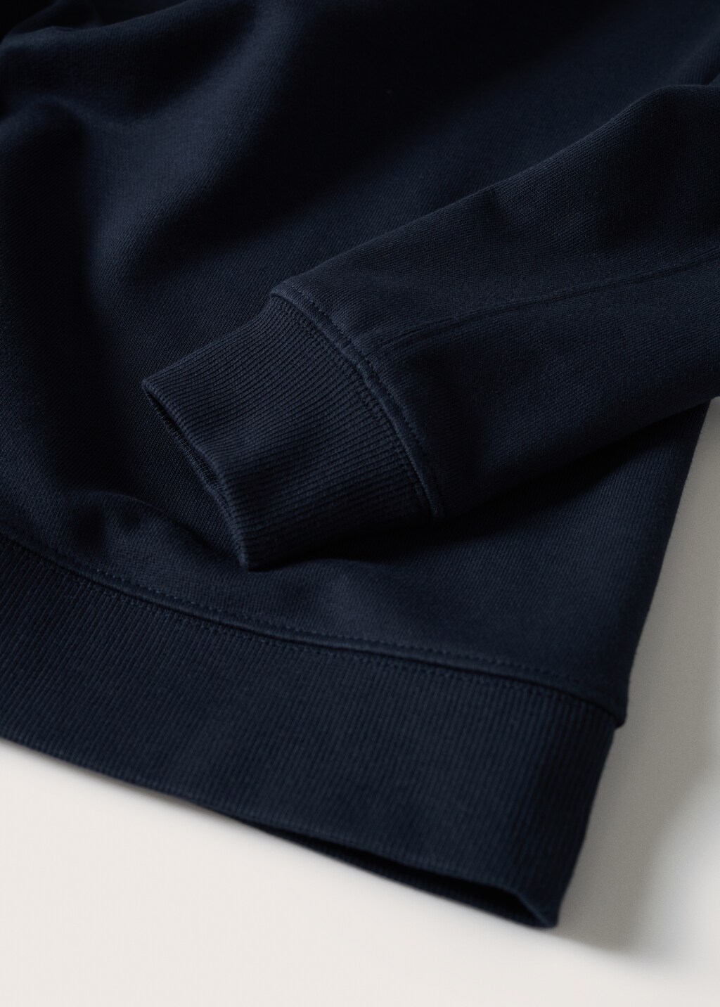 Basic katoenen sweatshirt - Detail van het artikel 8