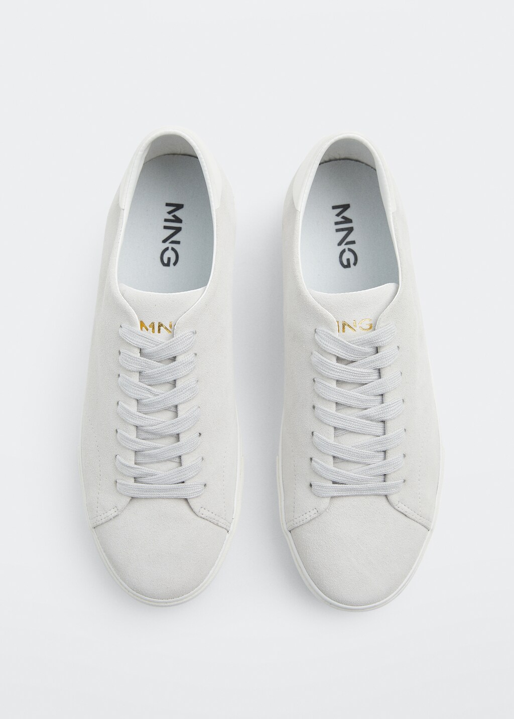 Lace-up leather sneakers - Medium plane