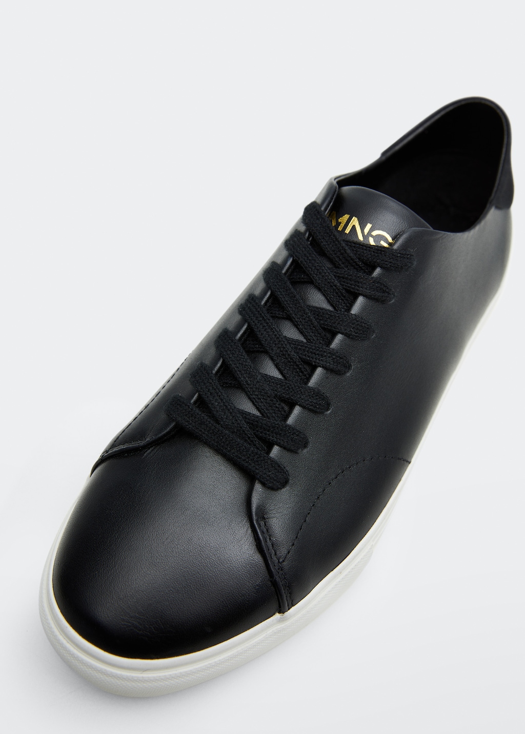 Lace-up leather sneakers - Medium plane