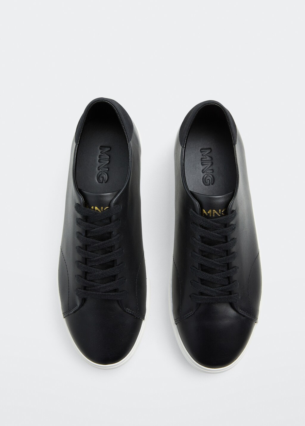 Lace-up leather sneakers - Details of the article 4