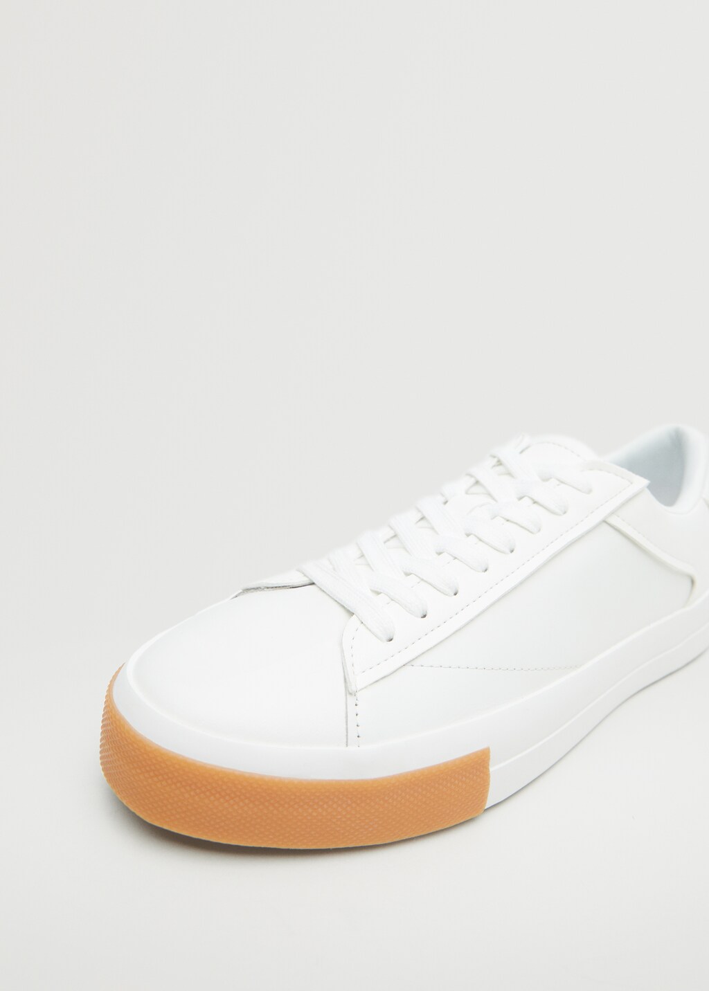 Leather sneaker - Medium plane