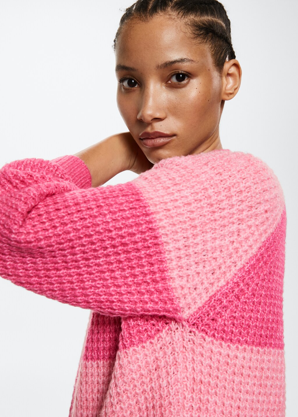 Reverse knit sweater - Details of the article 2