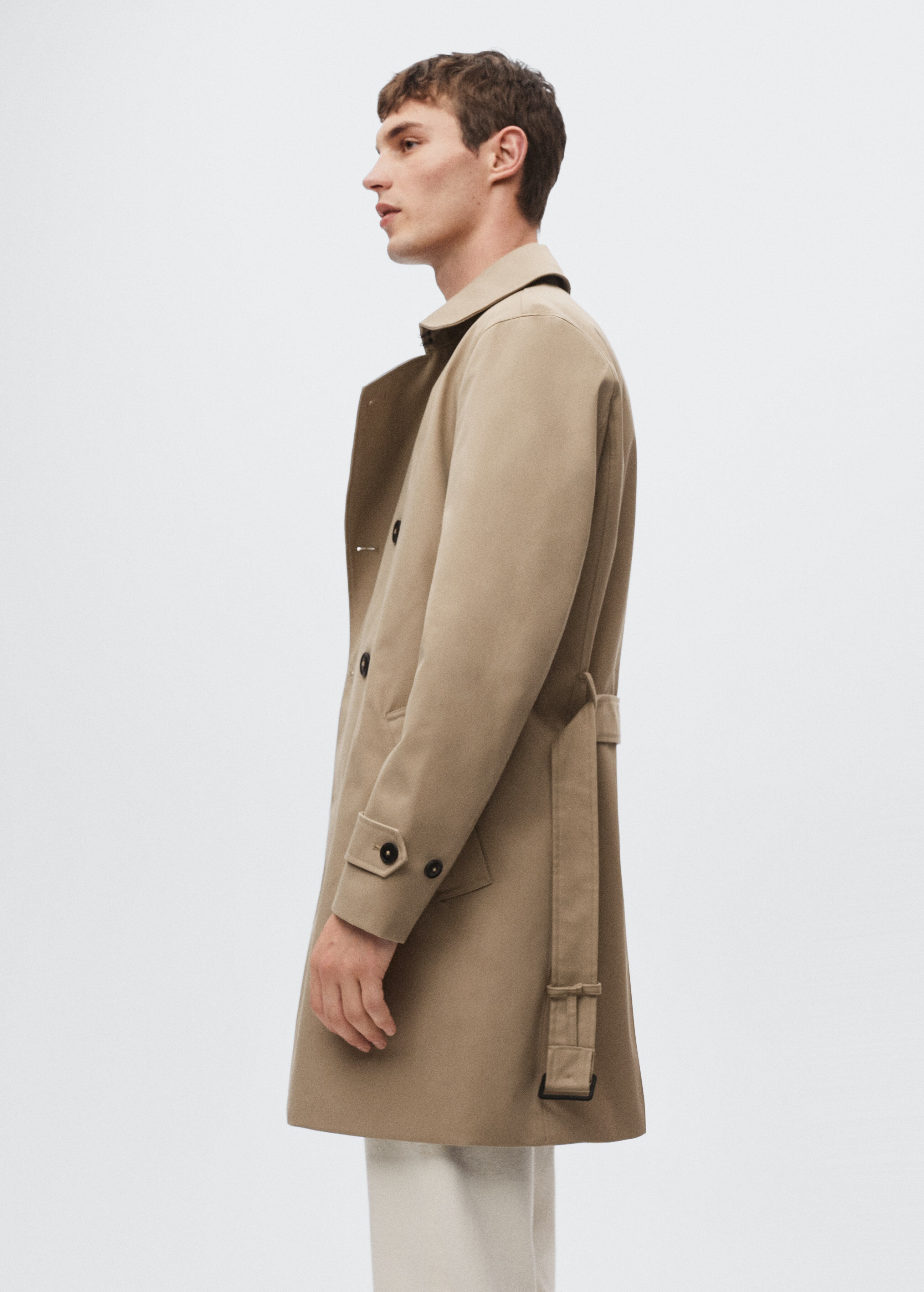 Classic water-repellent trench coat - Details of the article 2