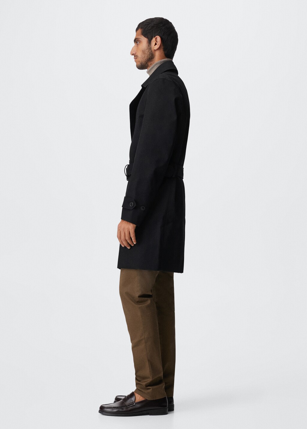 Classic water-repellent trench coat - Details of the article 3