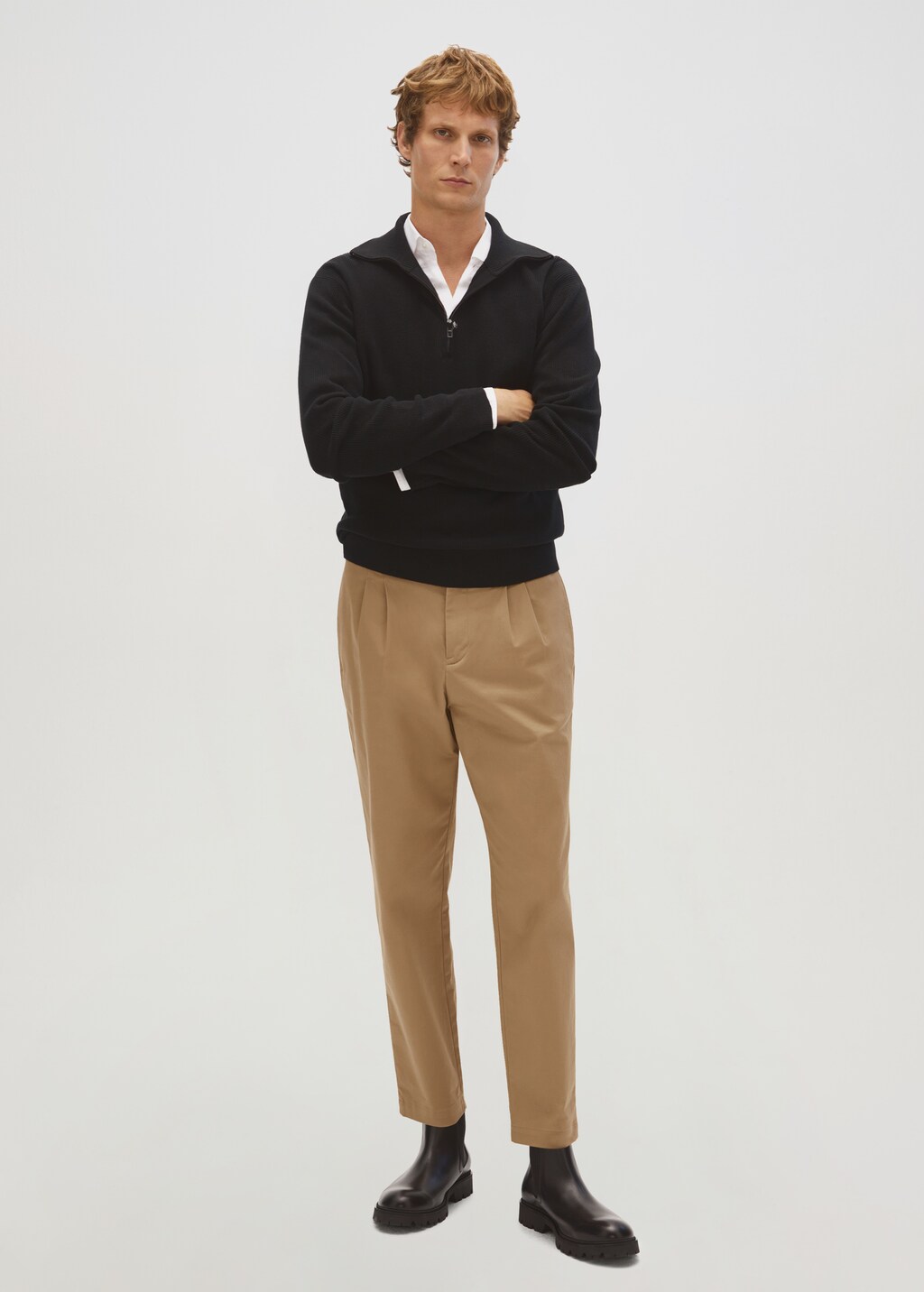 Pantalon regular-fit pinces - Détail de l'article 7