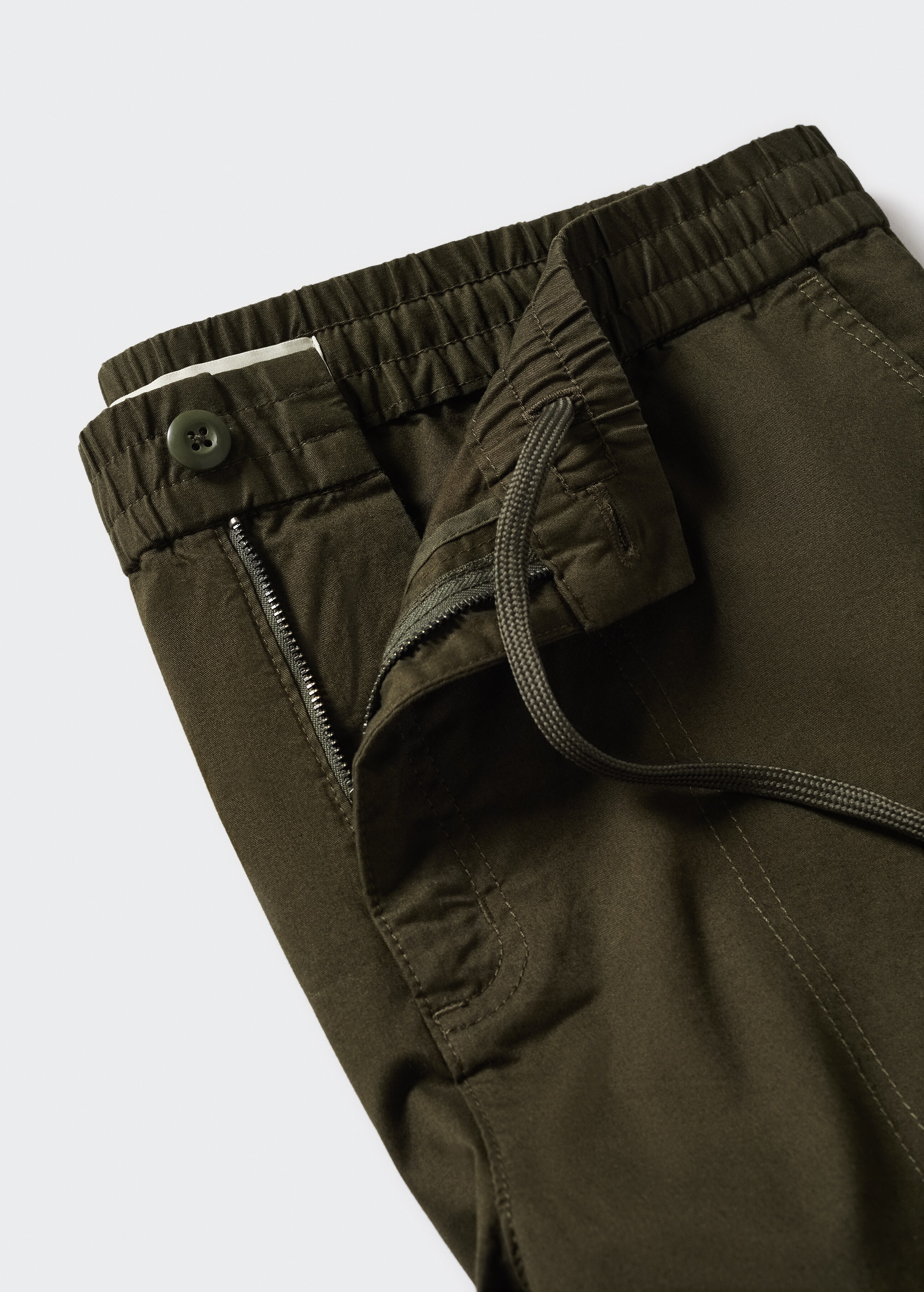 Cotton cargo pants - Details of the article 7