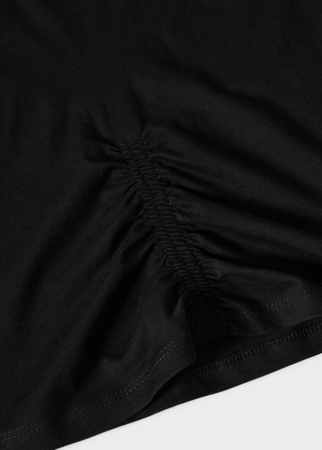 Ruched detail T-shirt - Details of the article 8