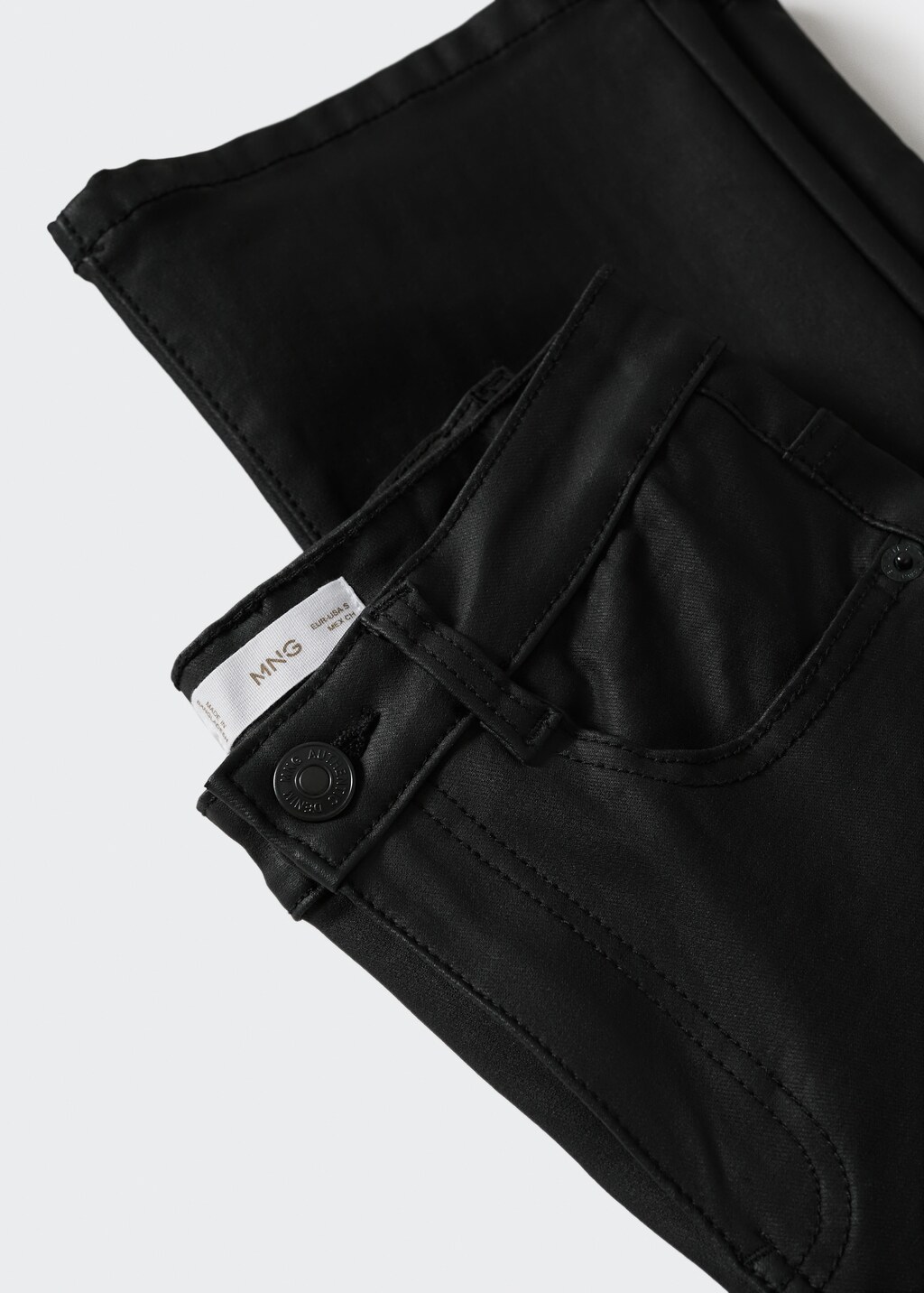 Pantalón skinny encerado - Detalle del artículo 8