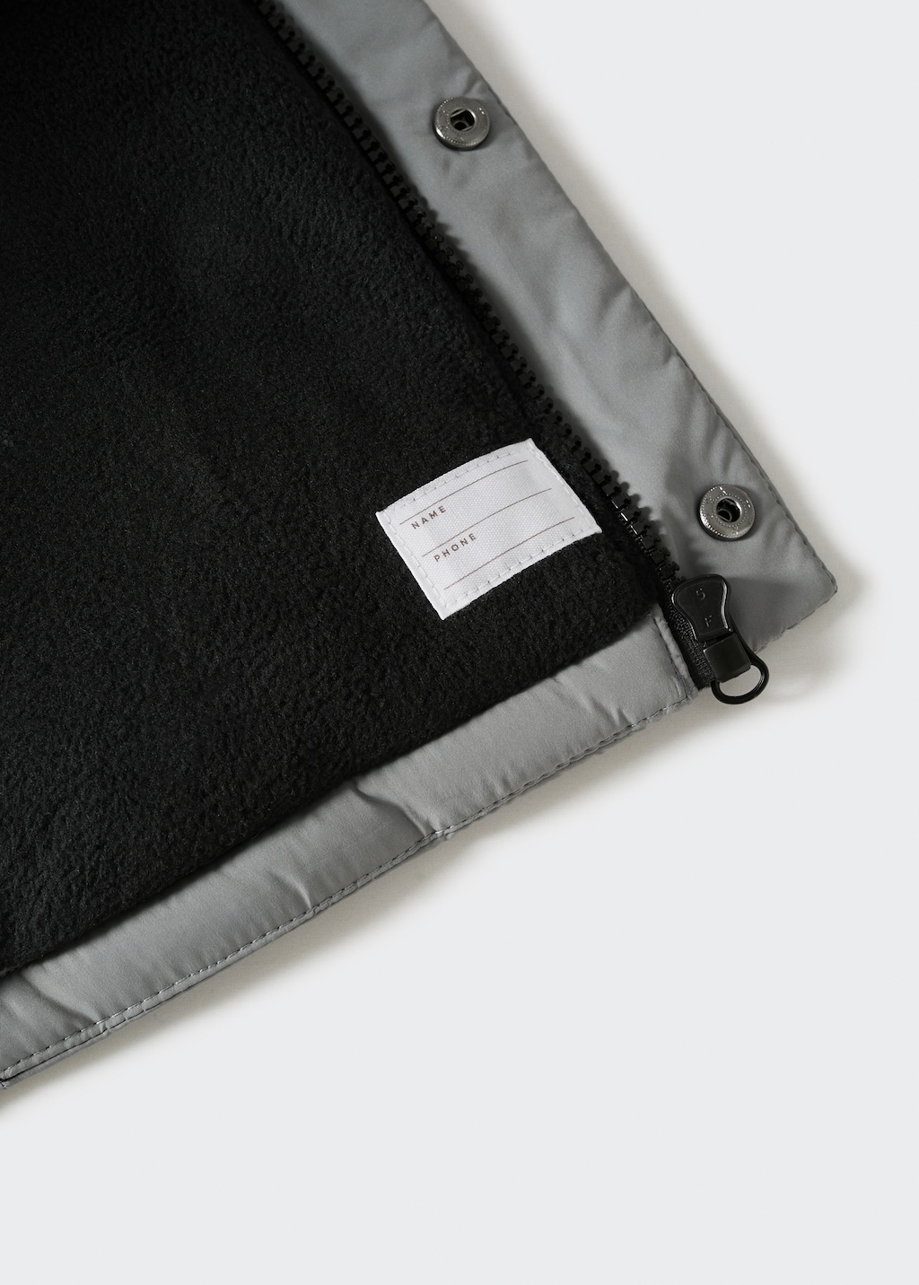 Hood quilted coat - Details of the article 9