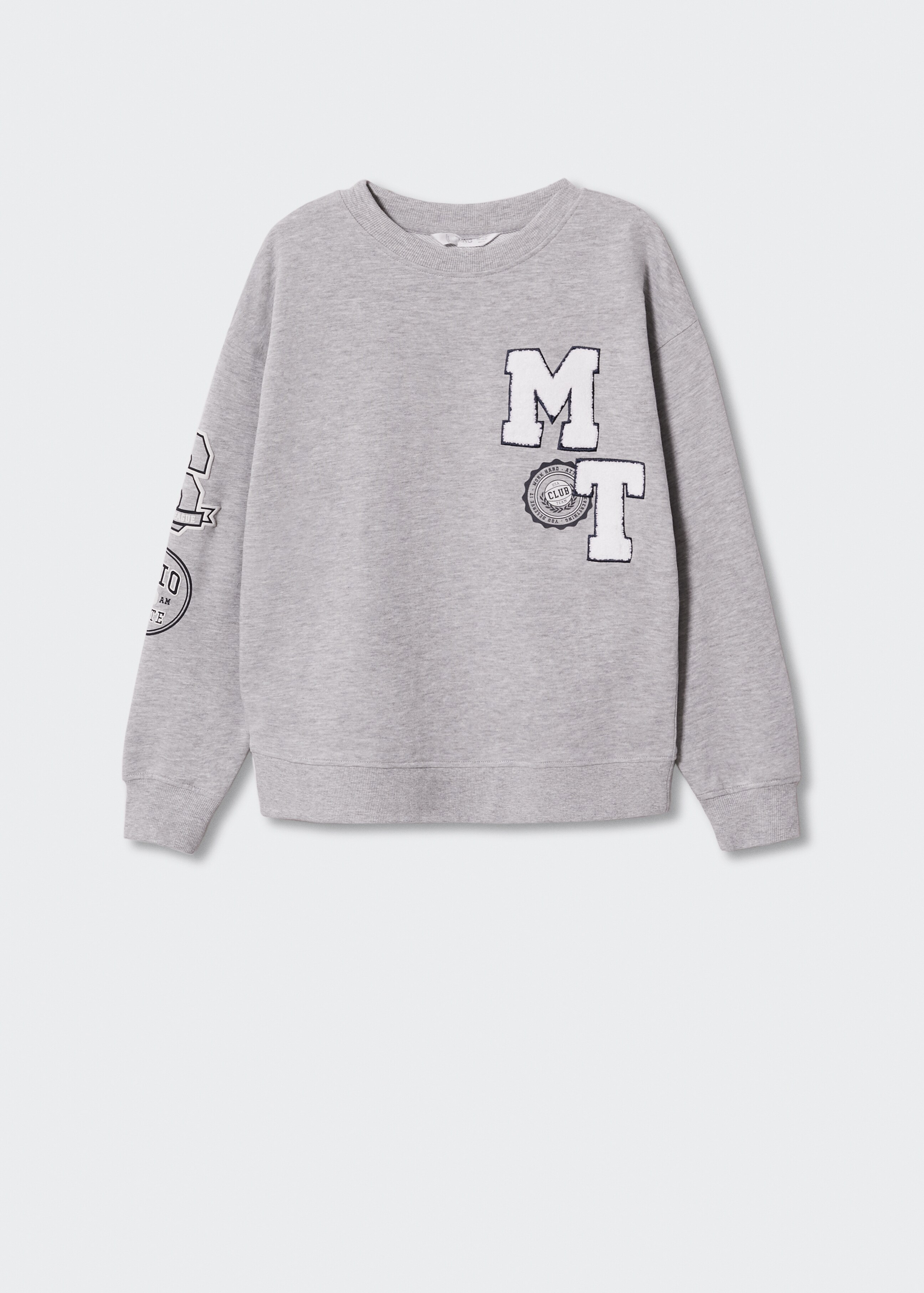 Message cotton sweatshirt - Article without model