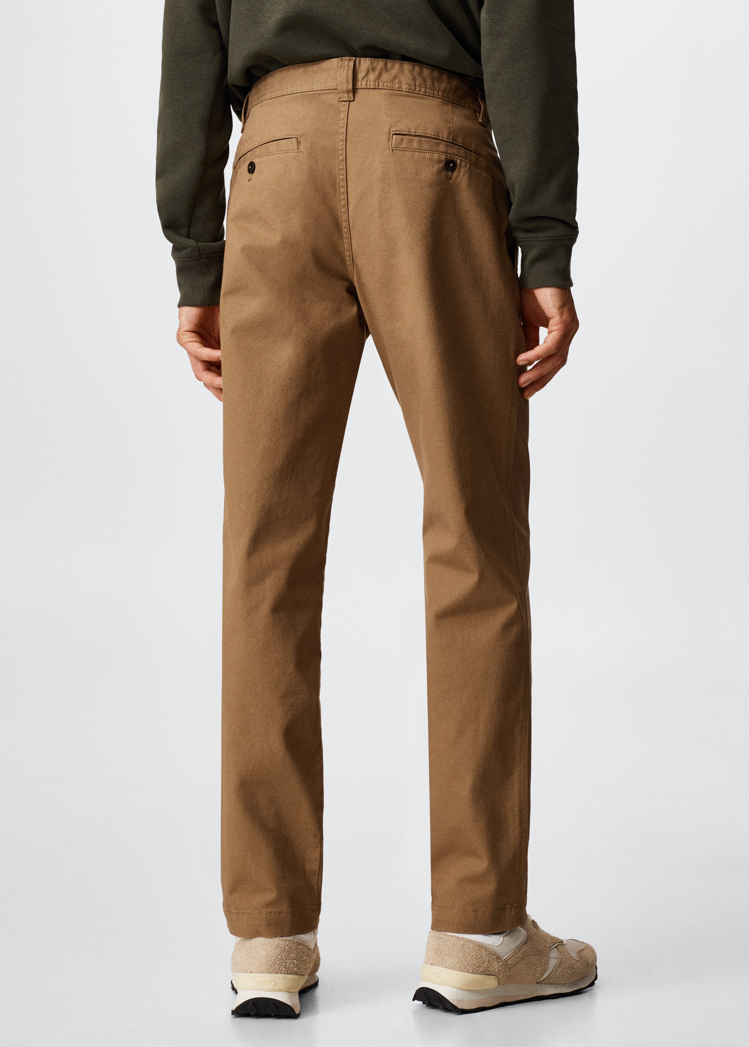 Straight-fit chino pants