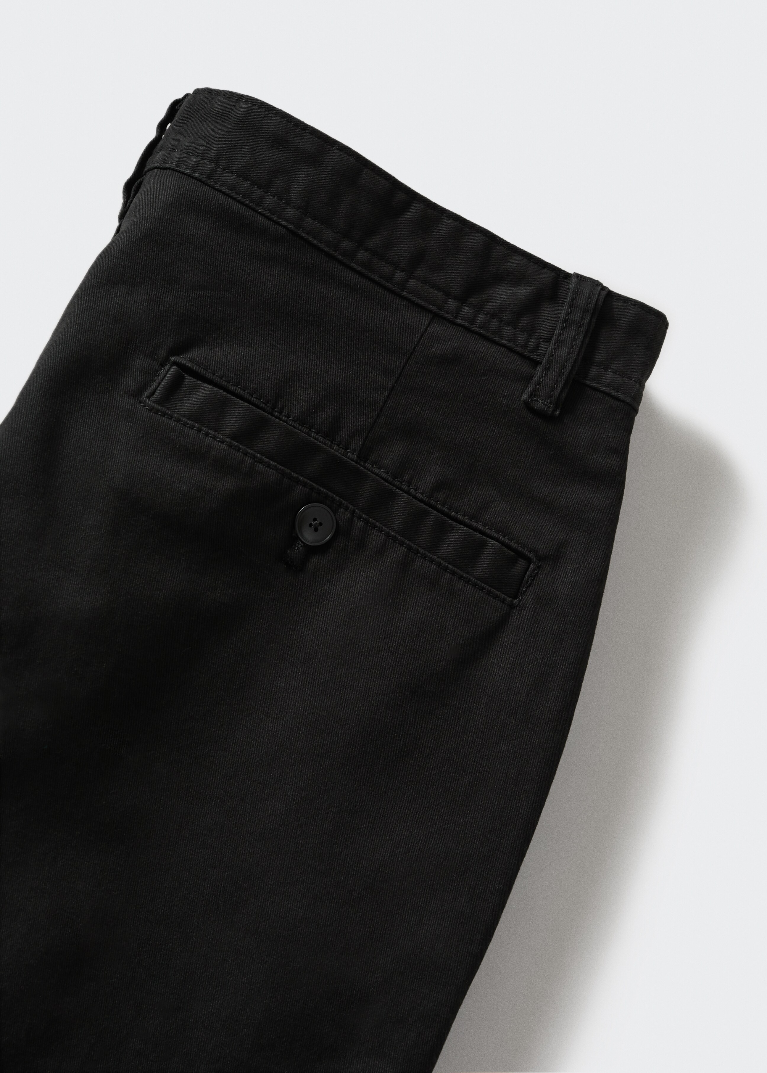 Straight-fit chino trousers - Details of the article 8