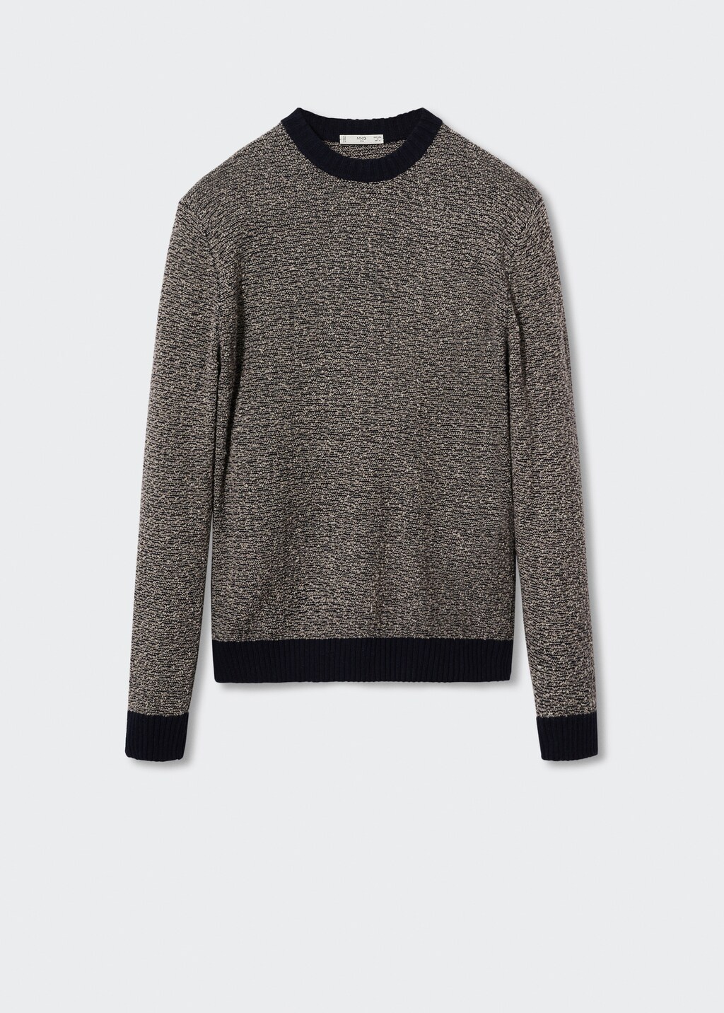 Textured wool-blend sweater - Article without model