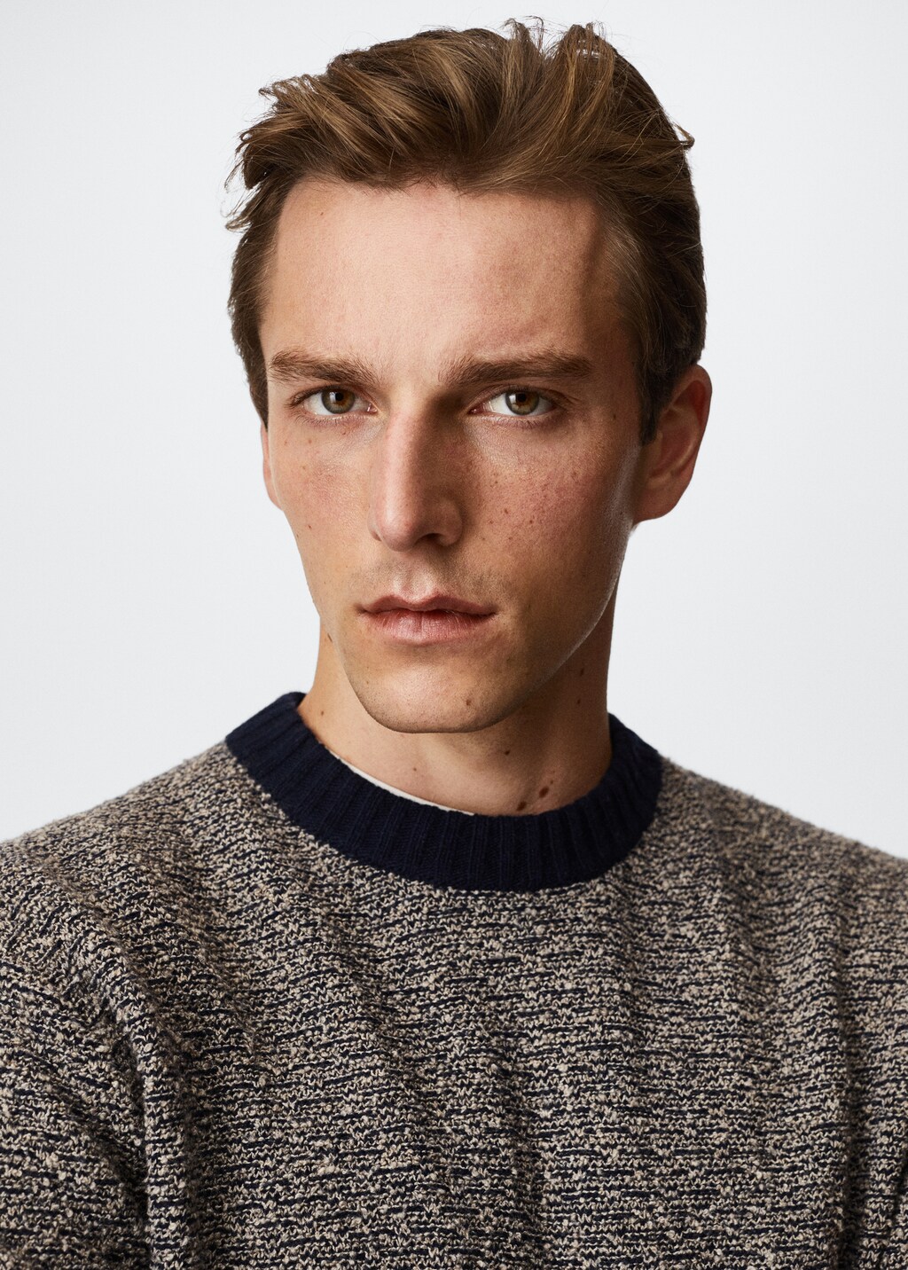 Textured wool-blend sweater - Details of the article 1