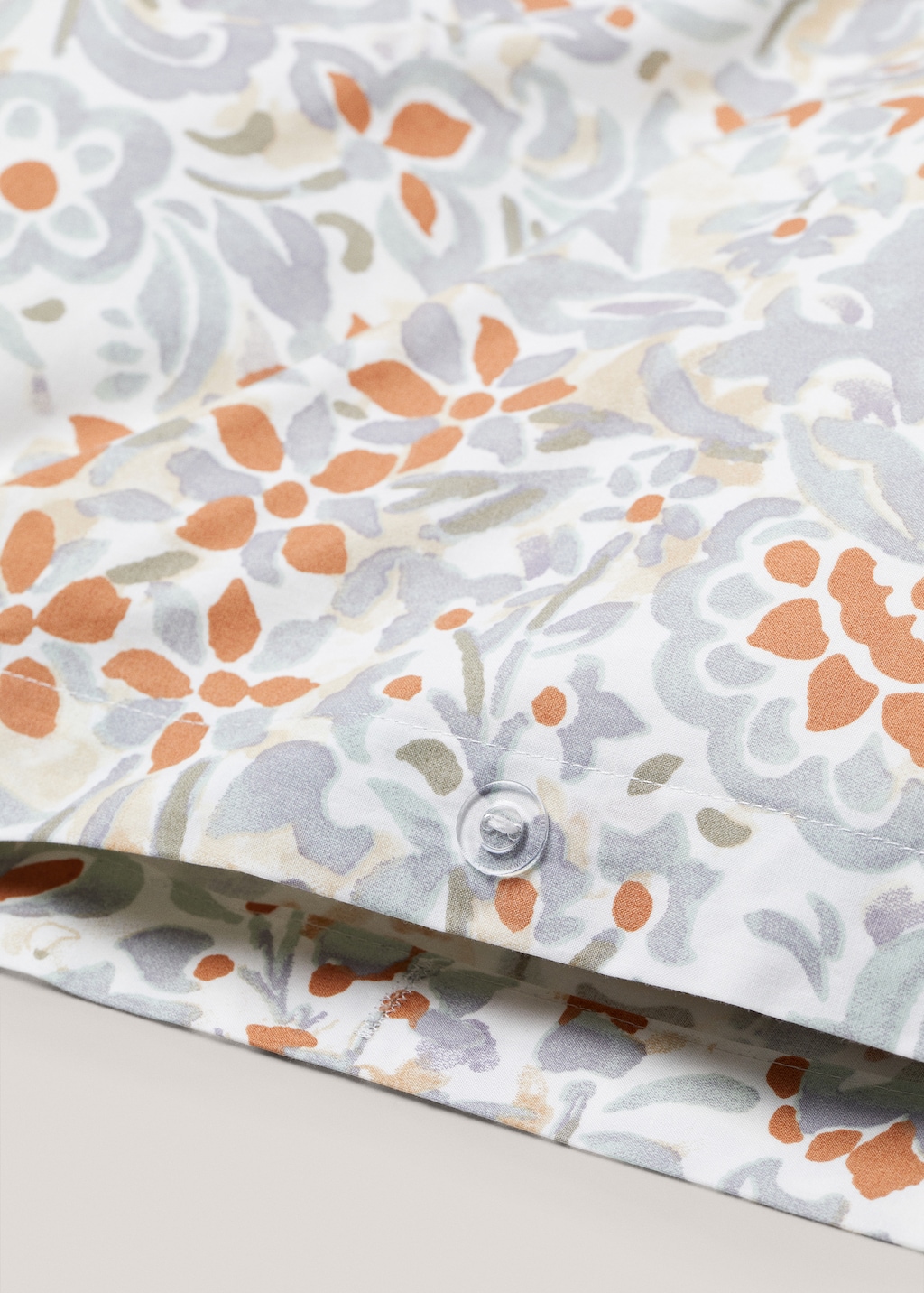 Duvet cover with floral design 150cm - Details of the article 3