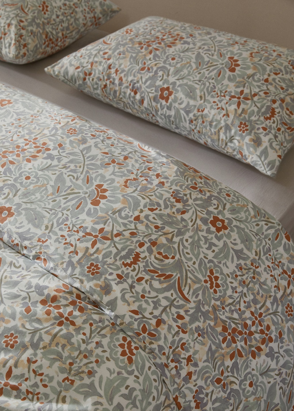 Duvet cover with floral design 150cm - Details of the article 7