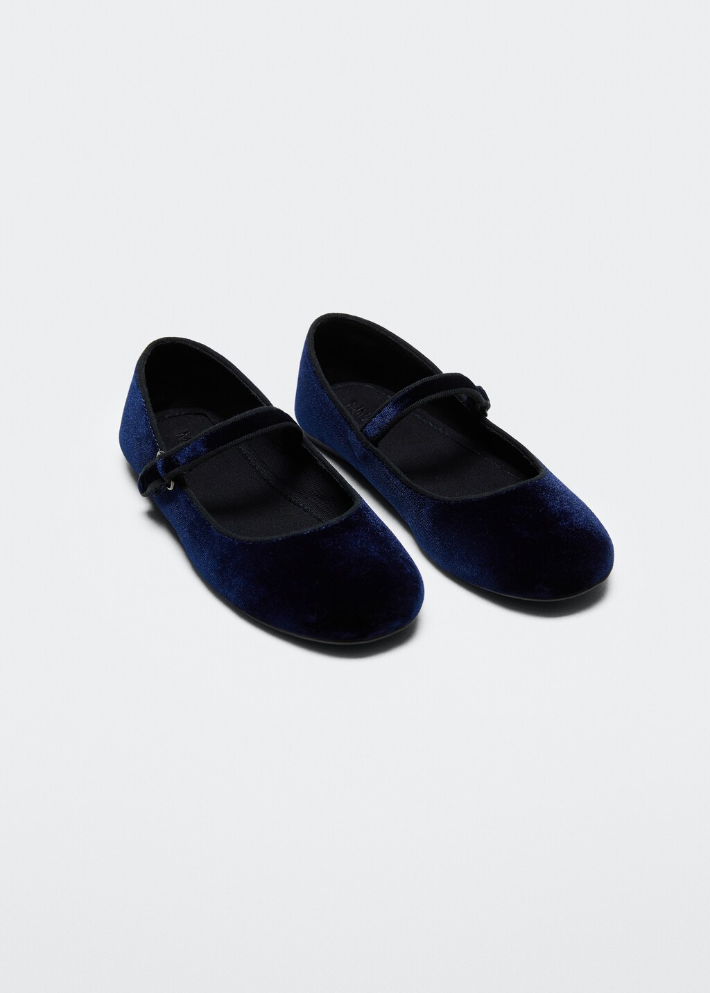 Velvet ballerinas - Medium plane