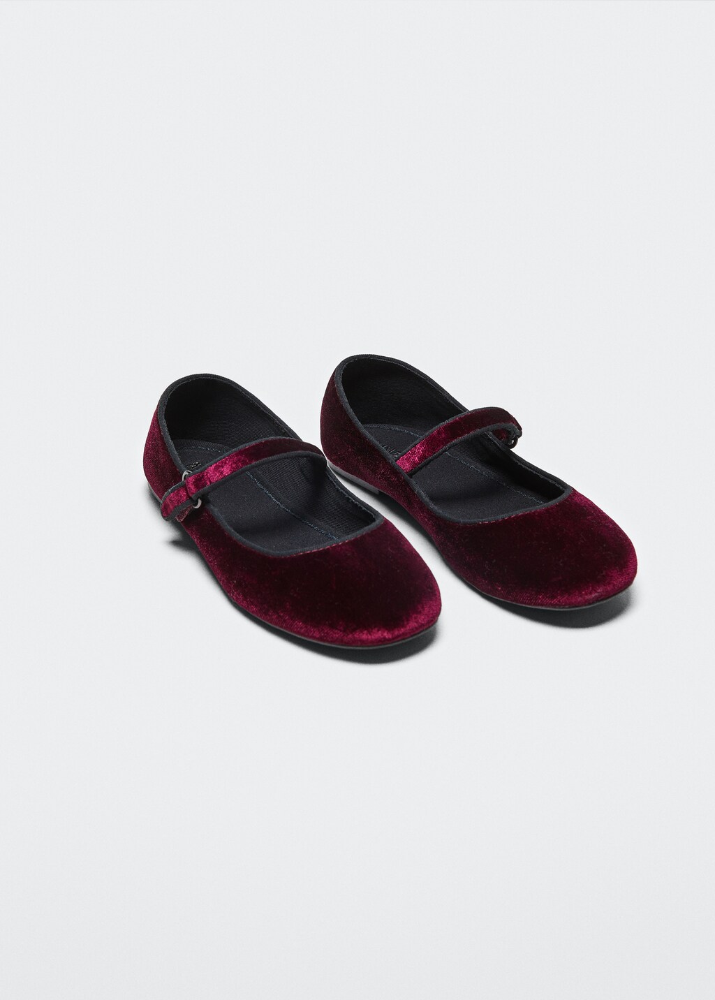 Velvet ballerinas - Medium plane