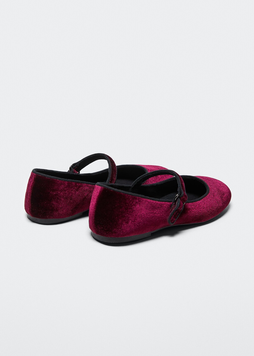 Velvet ballerinas - Details of the article 1