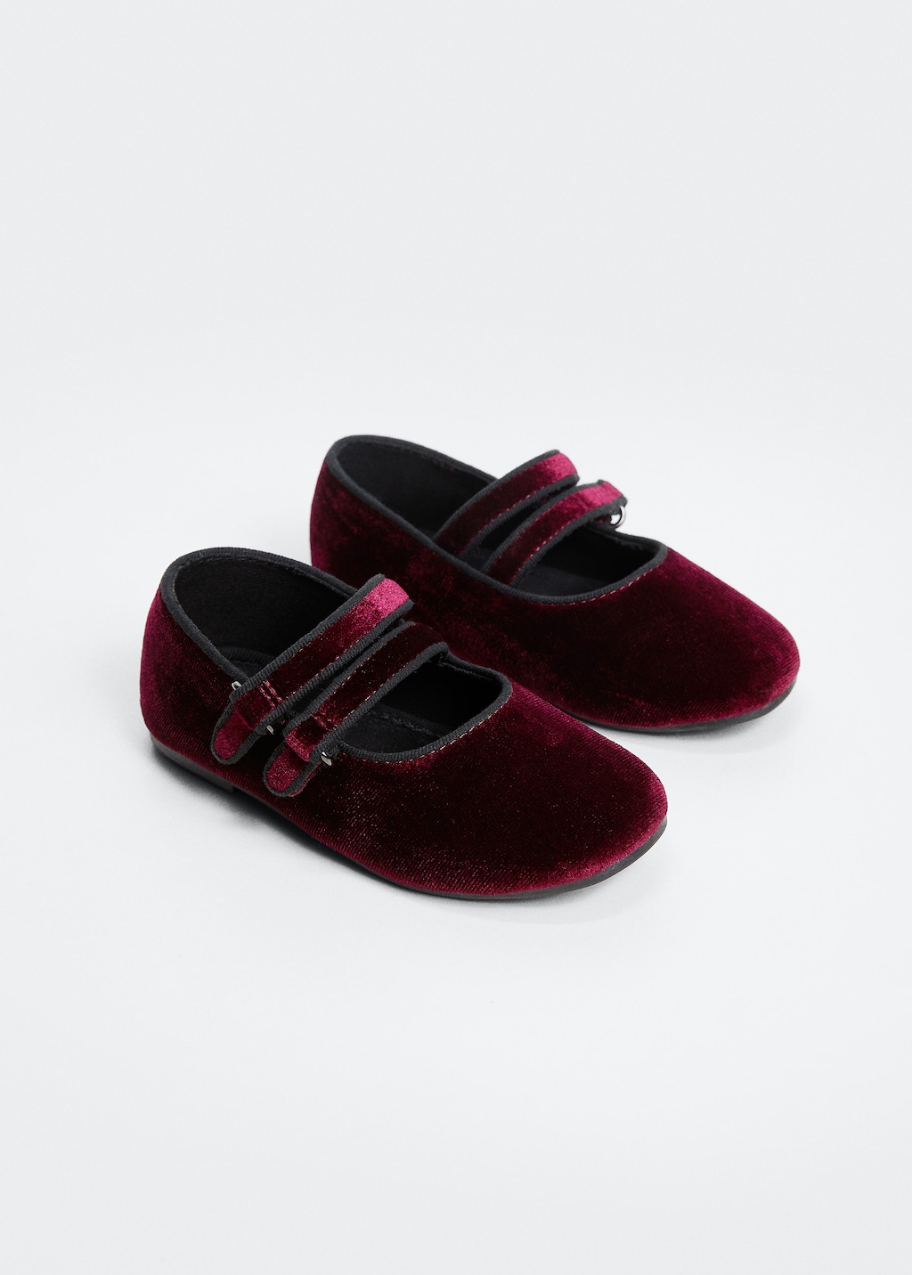 Velvet ballerinas - Medium plane