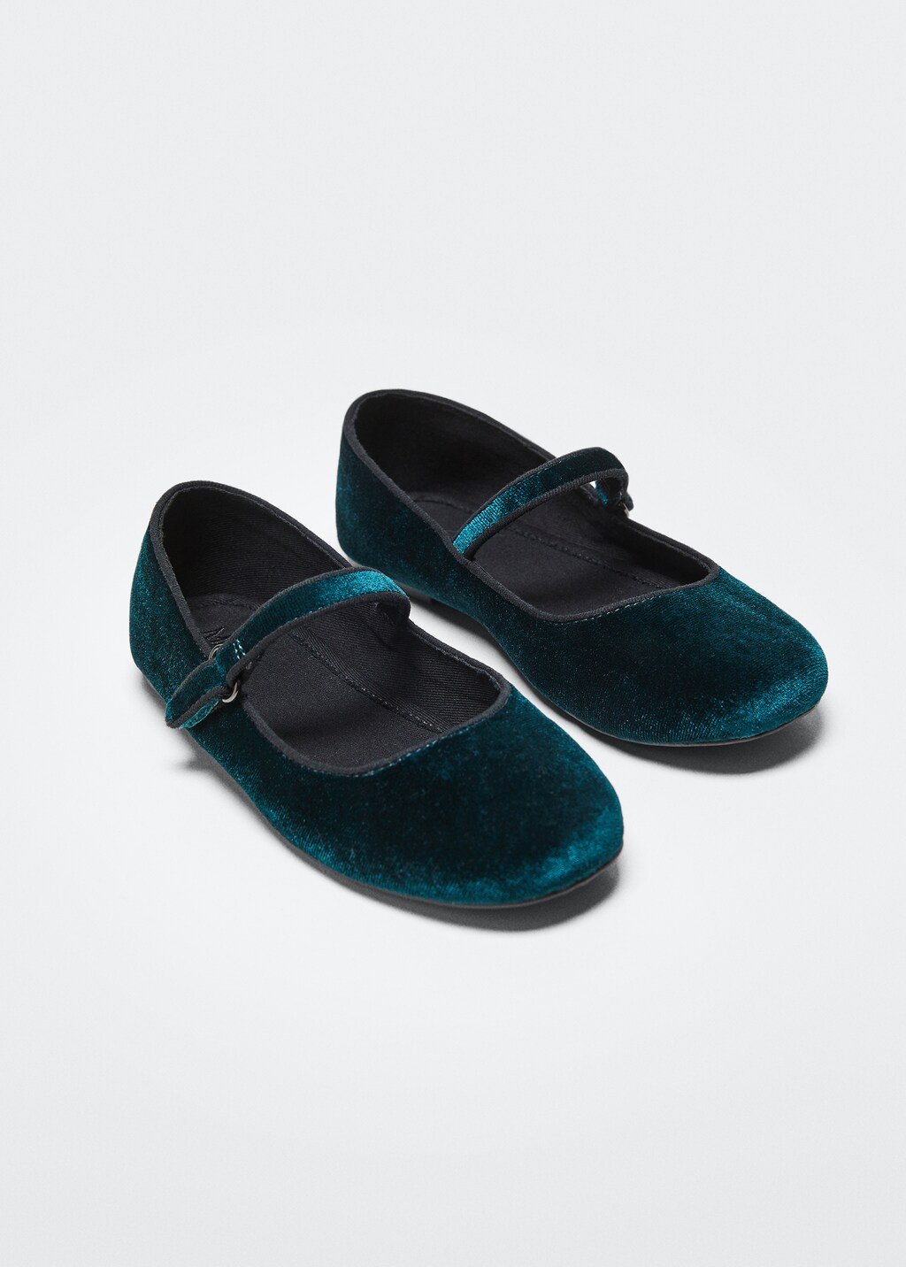 Velvet ballerinas - Medium plane