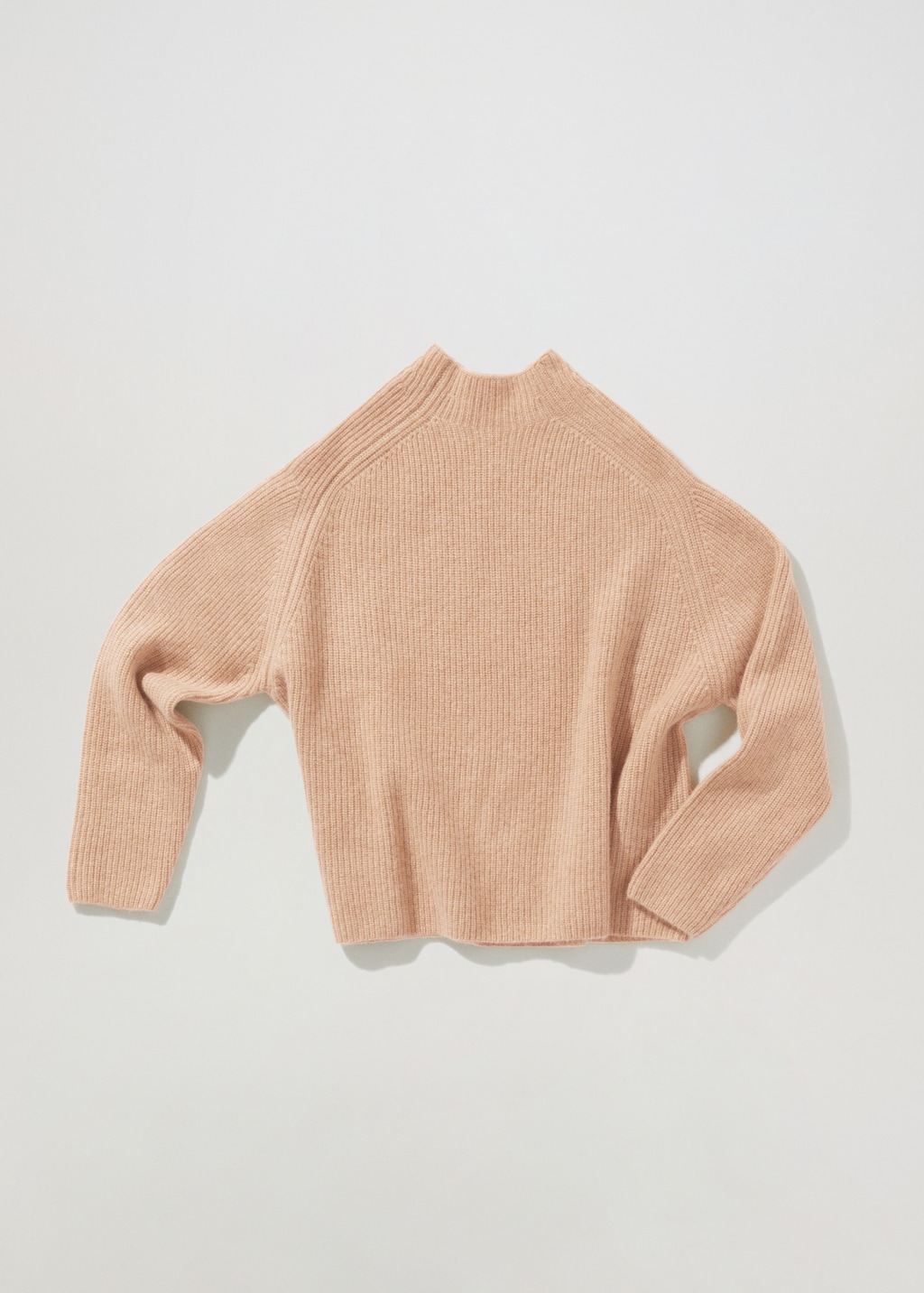 100% cashmere perkins-neck sweater - Article without model