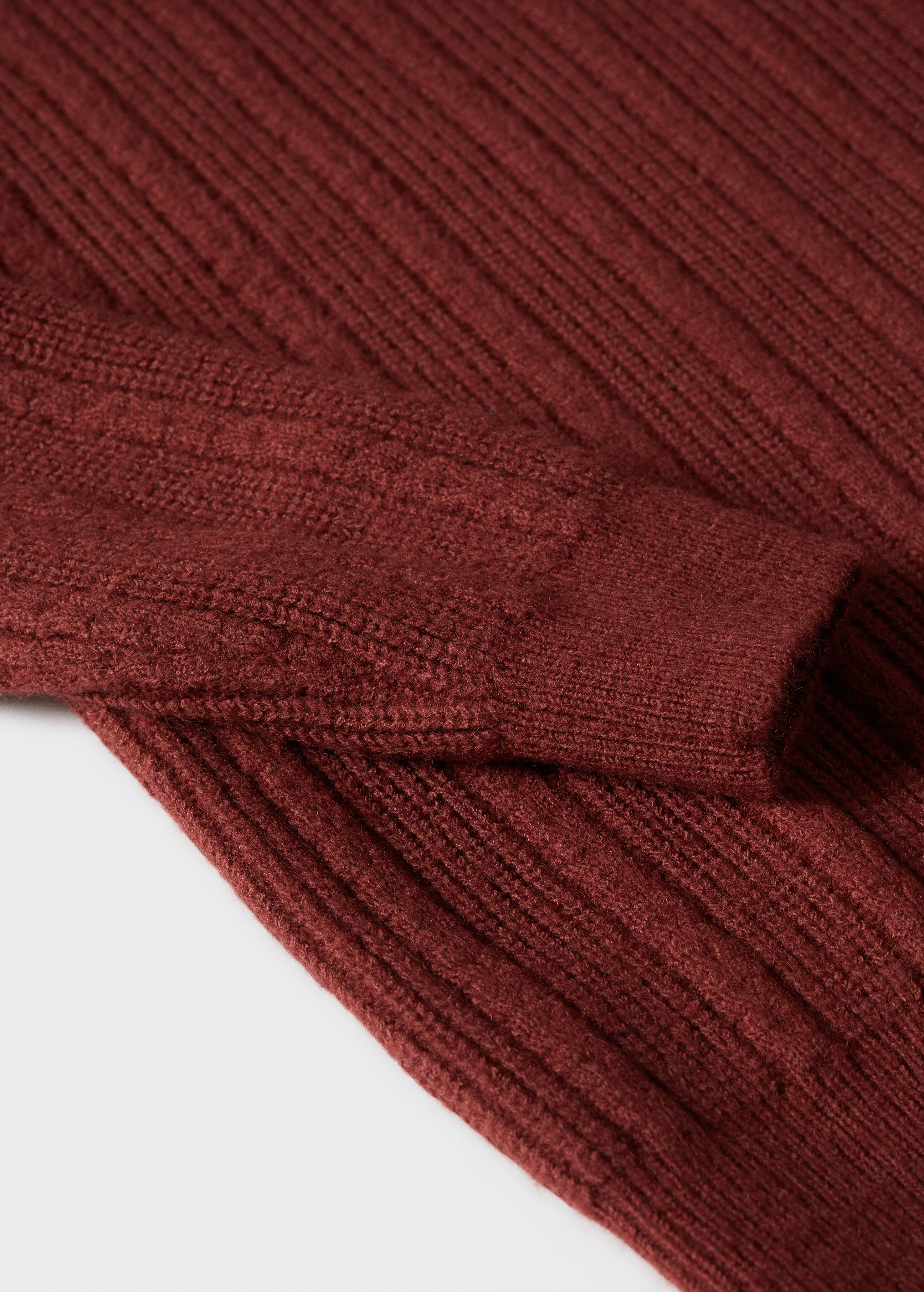 Structured turtleneck sweater - Details of the article 8