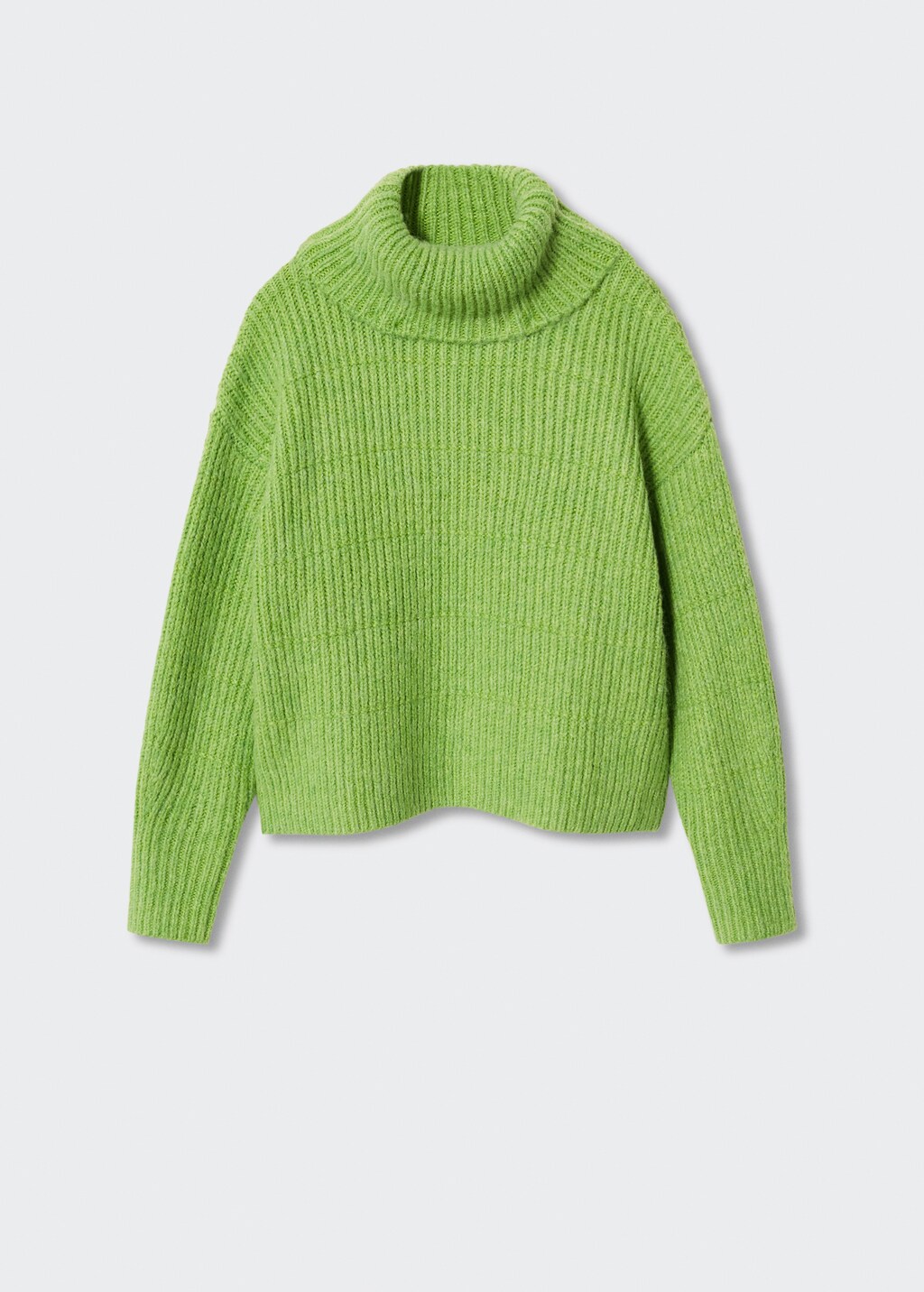 Rolled neck cable sweater - Article without model