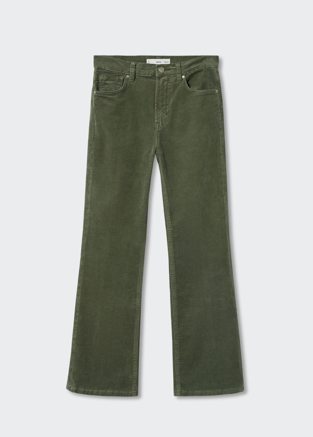 Corduroy bootcut jeans - Article without model