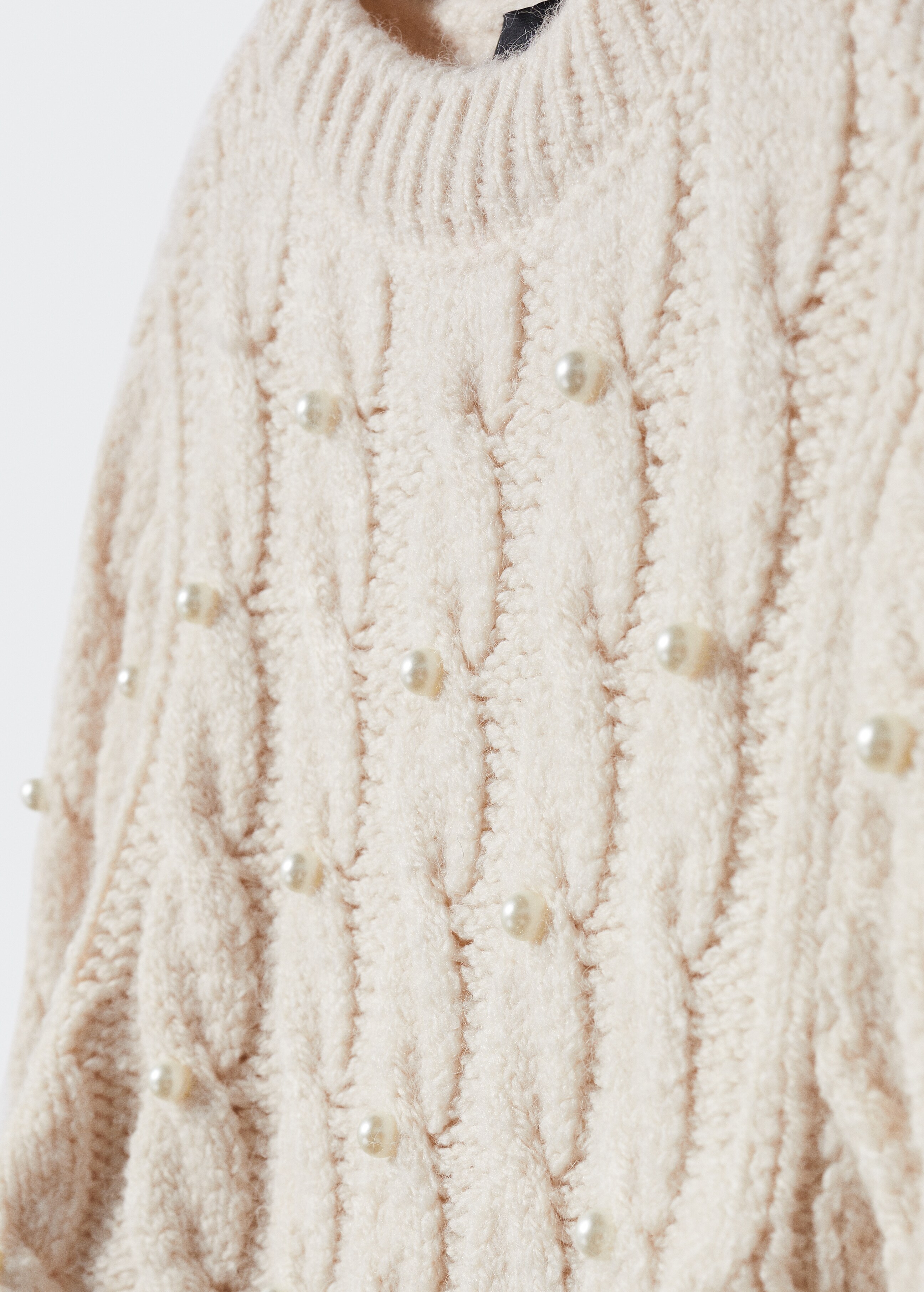 Pearl chunky-knit sweater - Details of the article 8