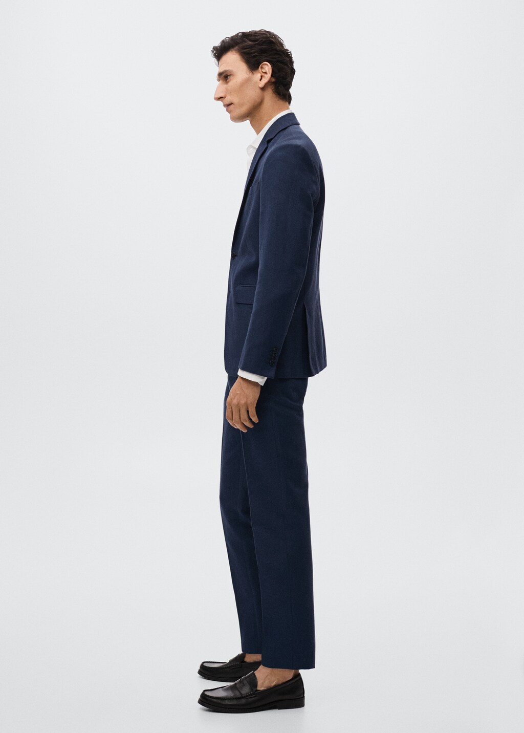  Linen suit trousers - Details of the article 2