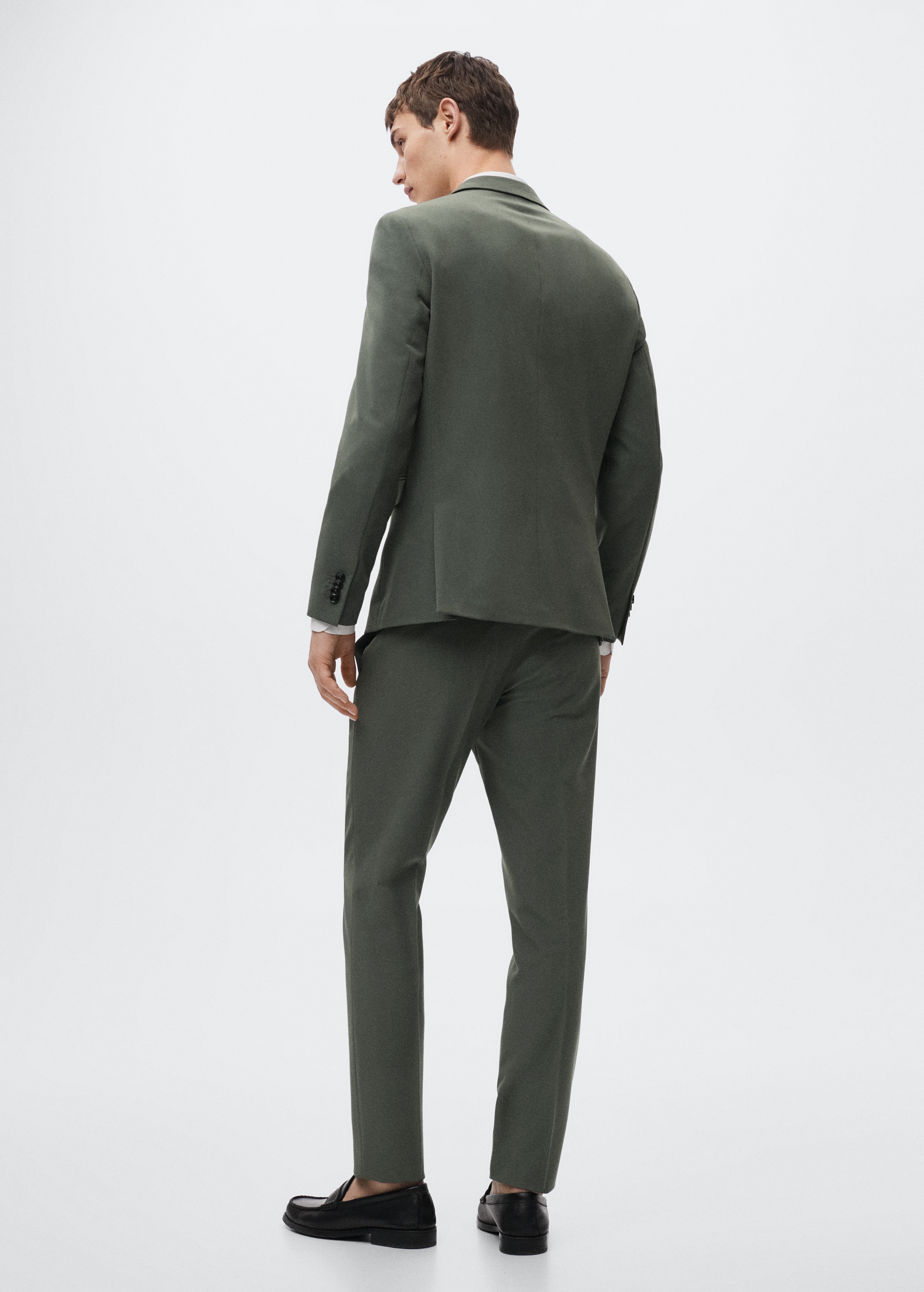 Super slim-fit suit blazer - Reverse of the article
