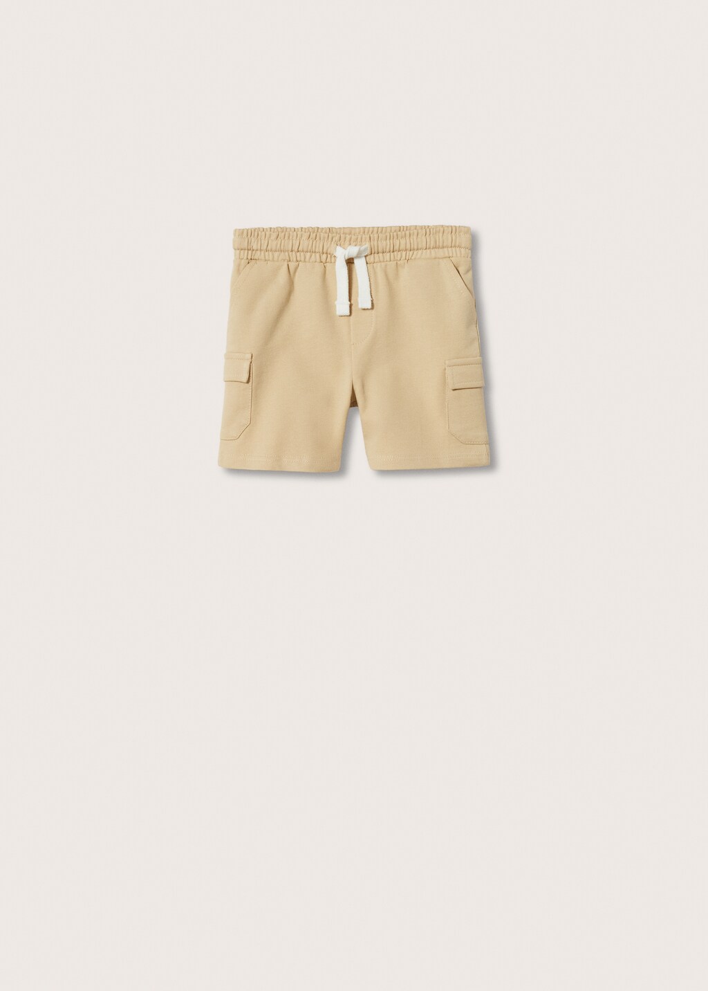 Cargo pockets cotton bermuda shorts - Article without model