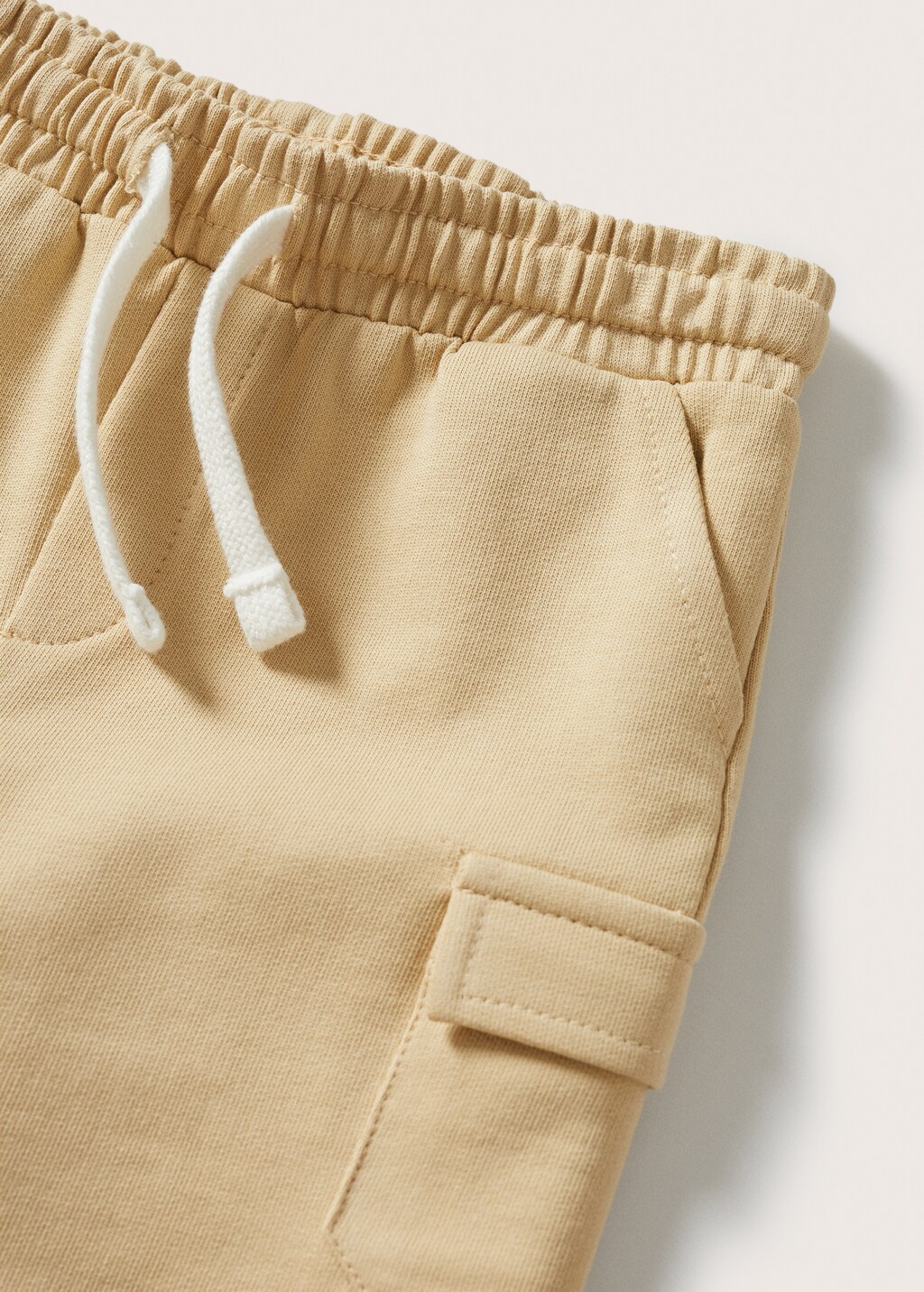 Cargo pockets cotton bermuda shorts - Details of the article 8