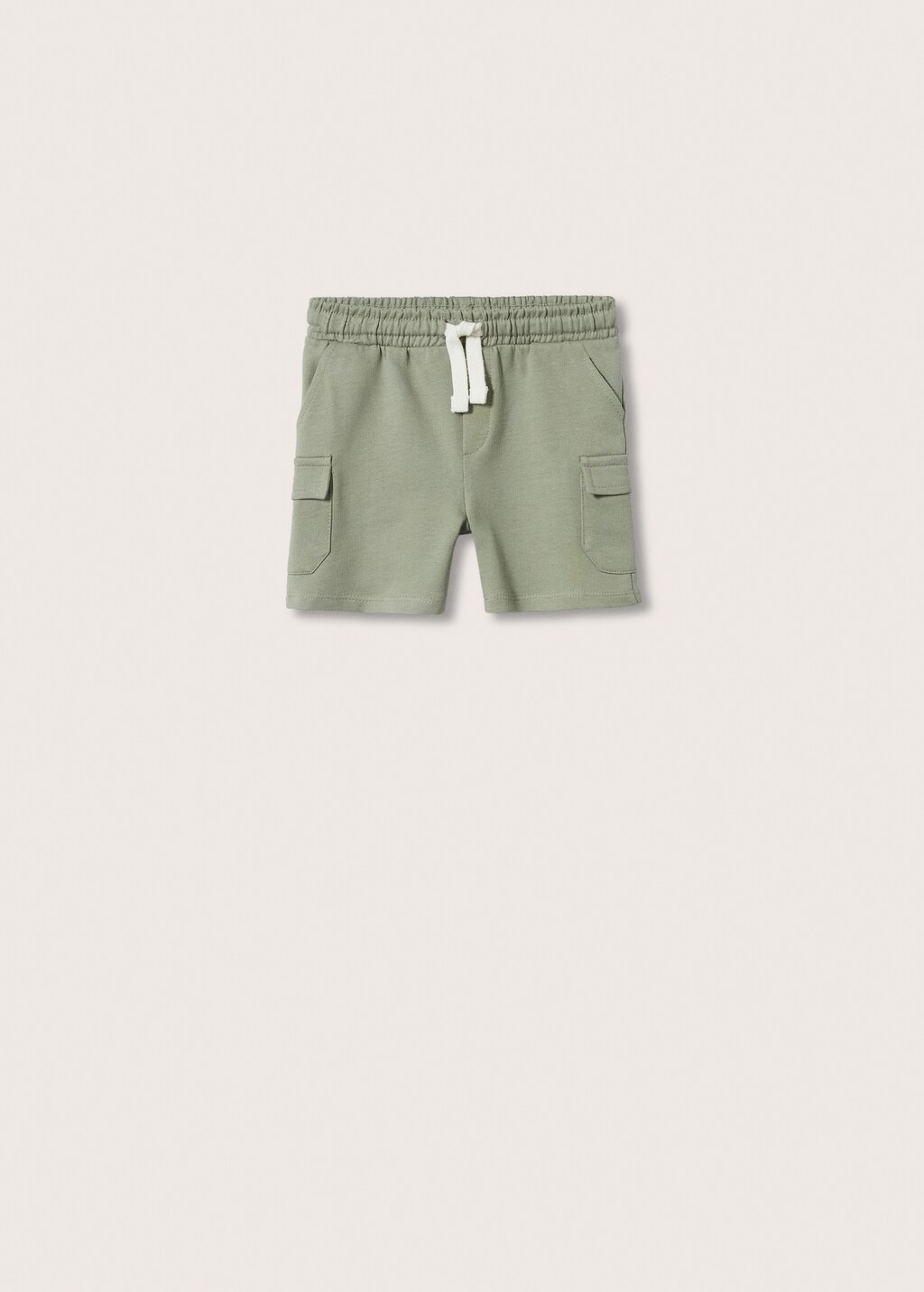 Cargo-Bermudashorts aus Baumwolle mit Taschen - Artikel ohne Model