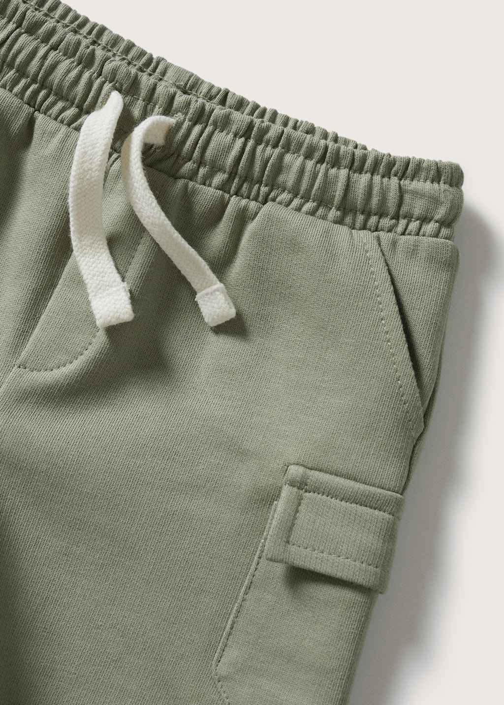 Cargo pockets cotton bermuda shorts - Details of the article 8