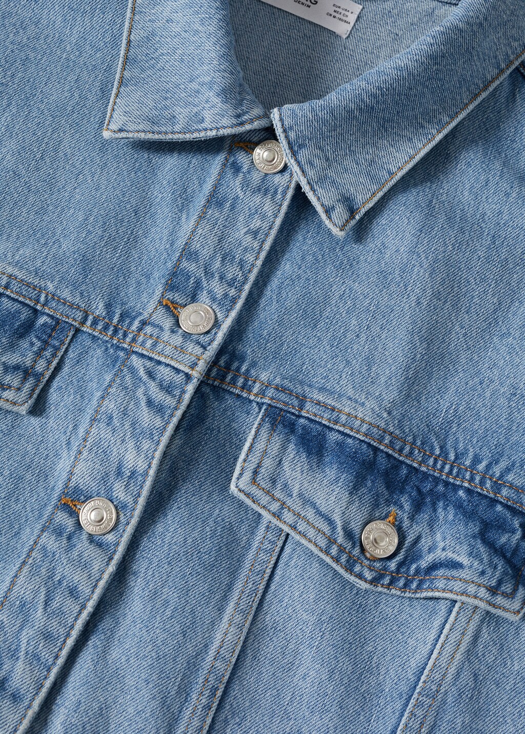 Oversize-Jeansjacke - Detail des Artikels 8