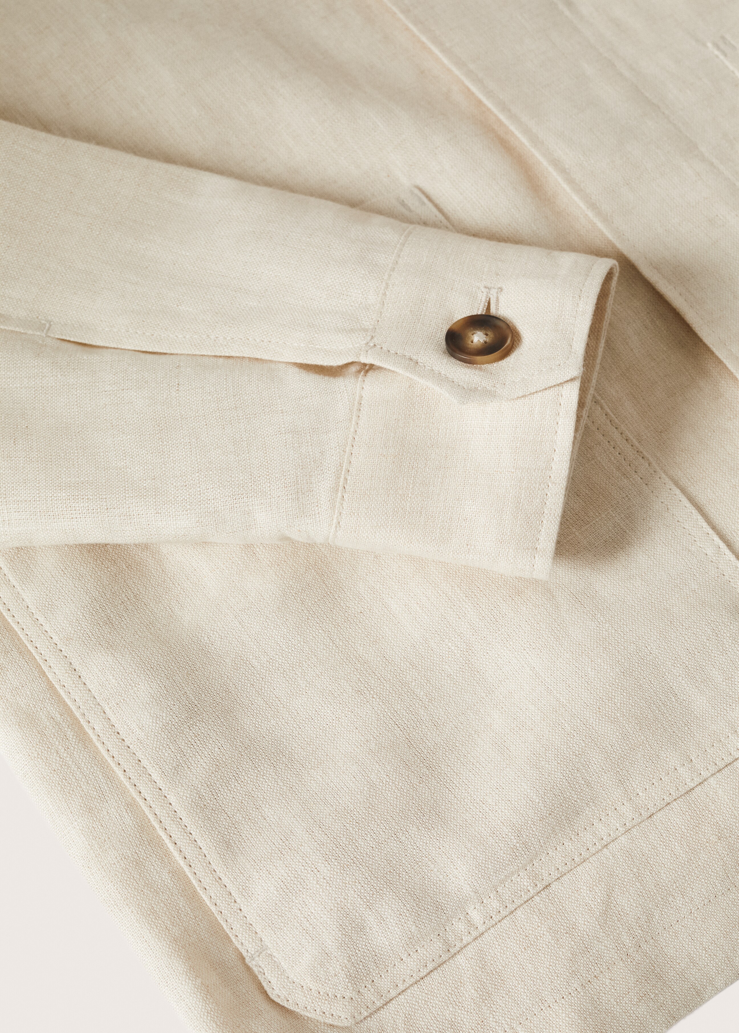 Linen worker jacket - Details of the article 8