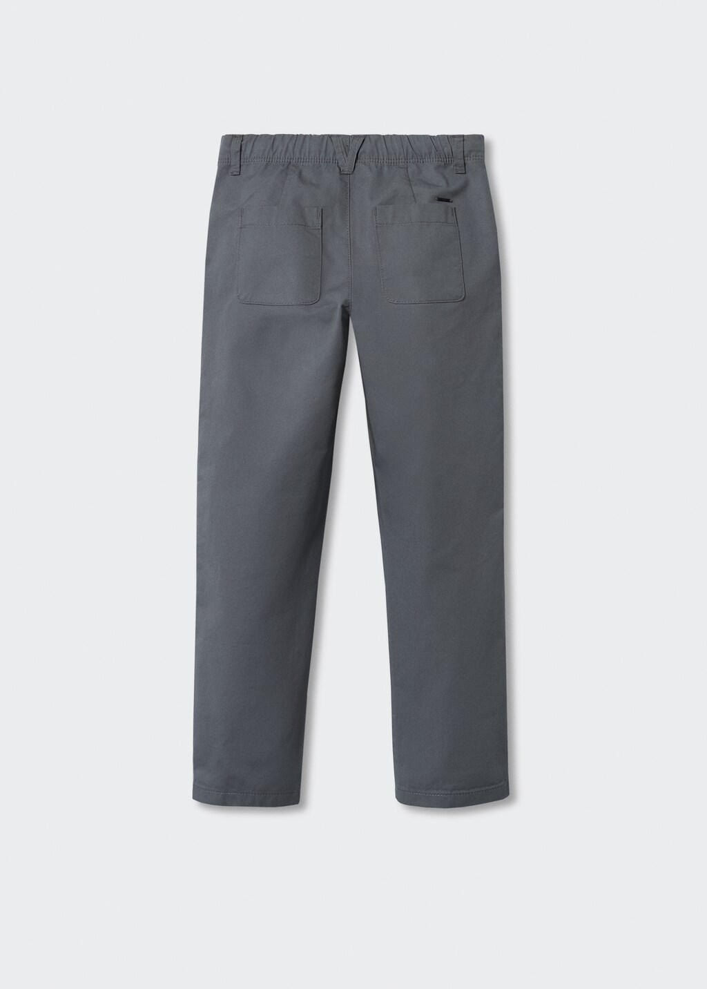 Cotton jogger-style trousers - Reverse of the article