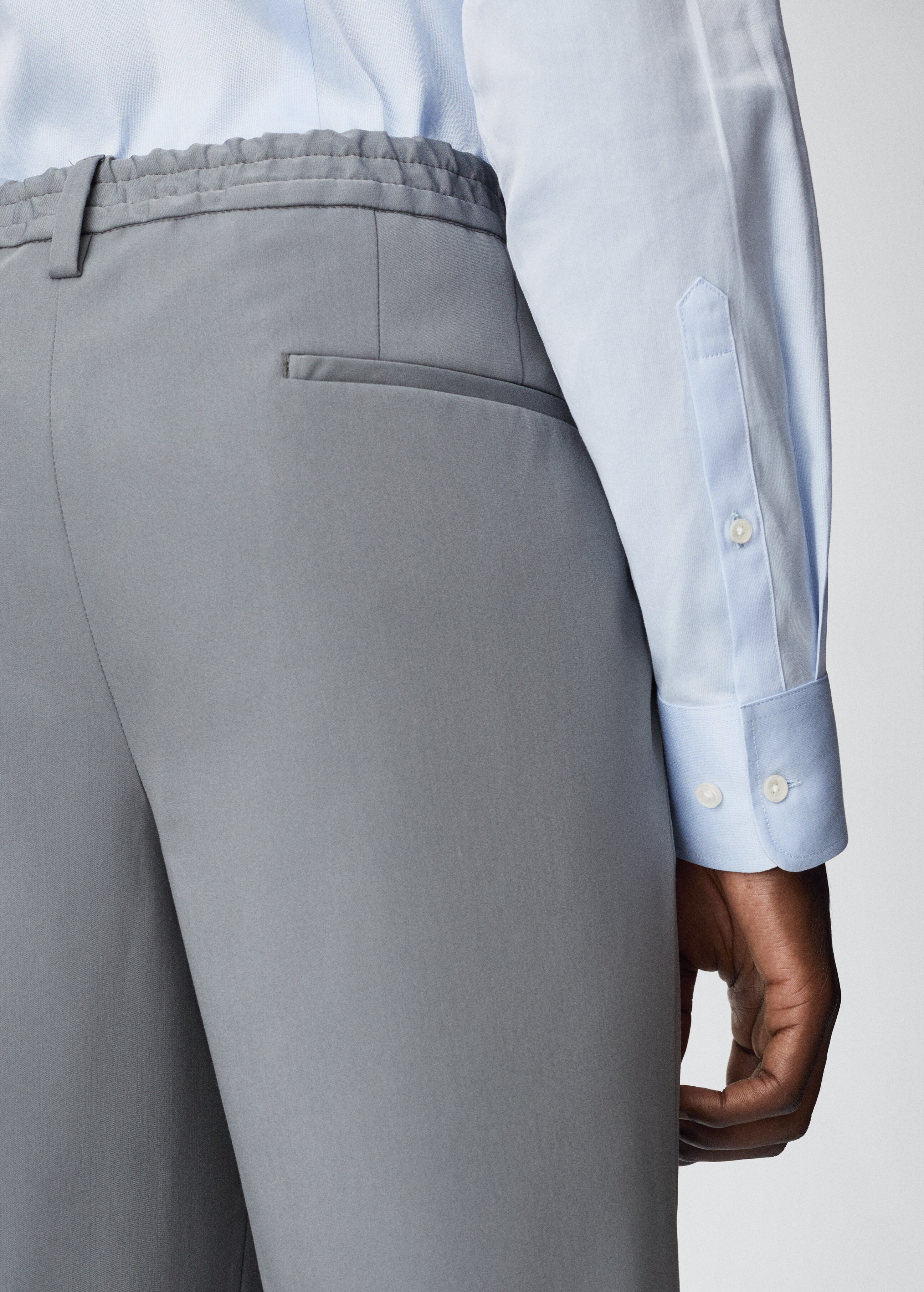 Relaxed-fit suit trousers