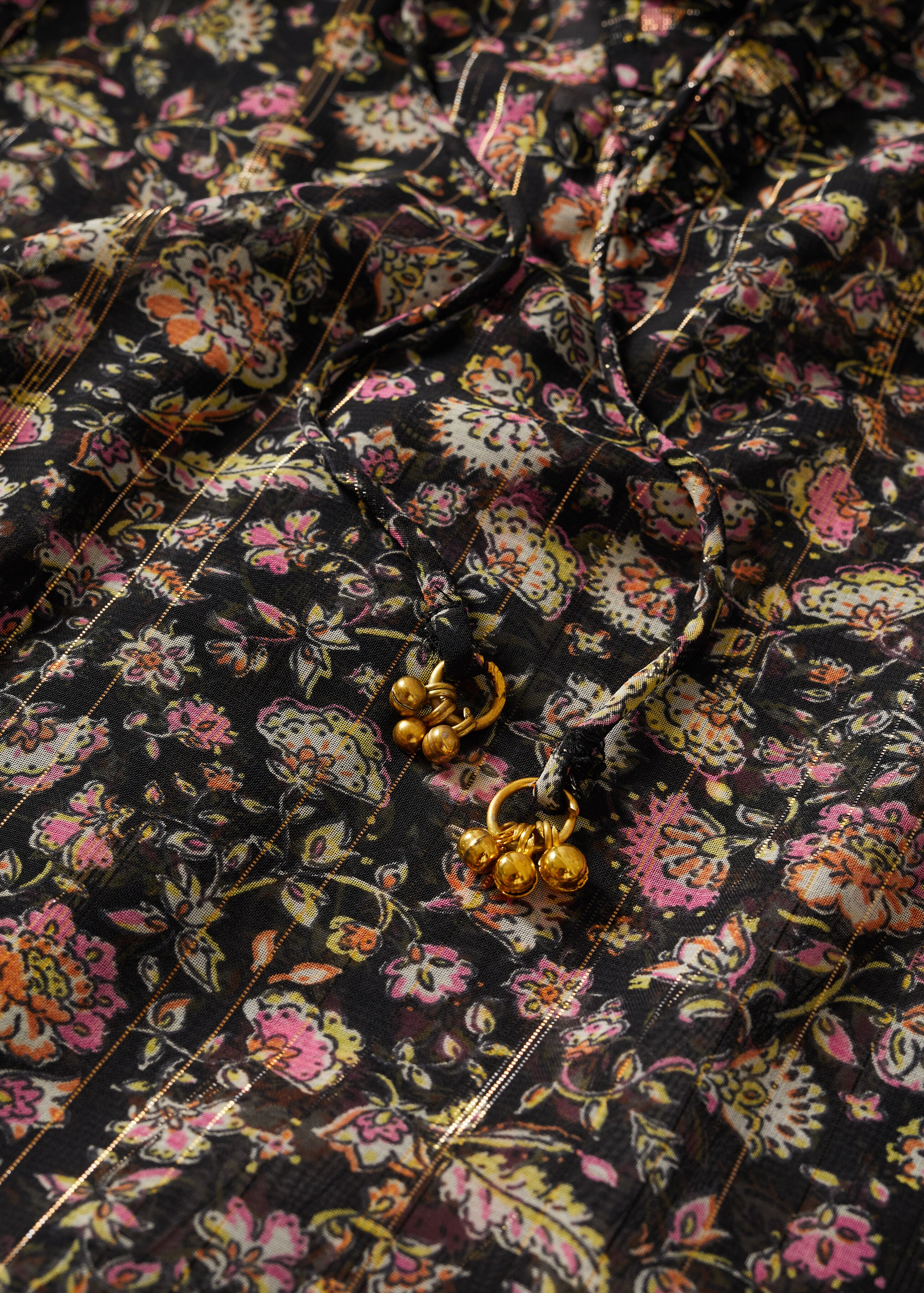 Lurex printed blouse - Details of the article 8