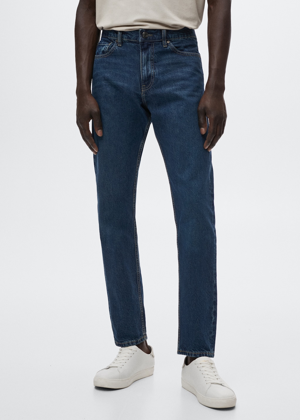 Bob straight-fit jeans - Medium plane