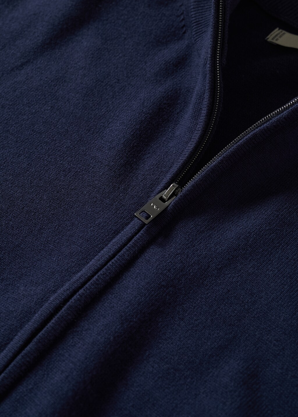 Zipped cotton cardigan - Details of the article 8