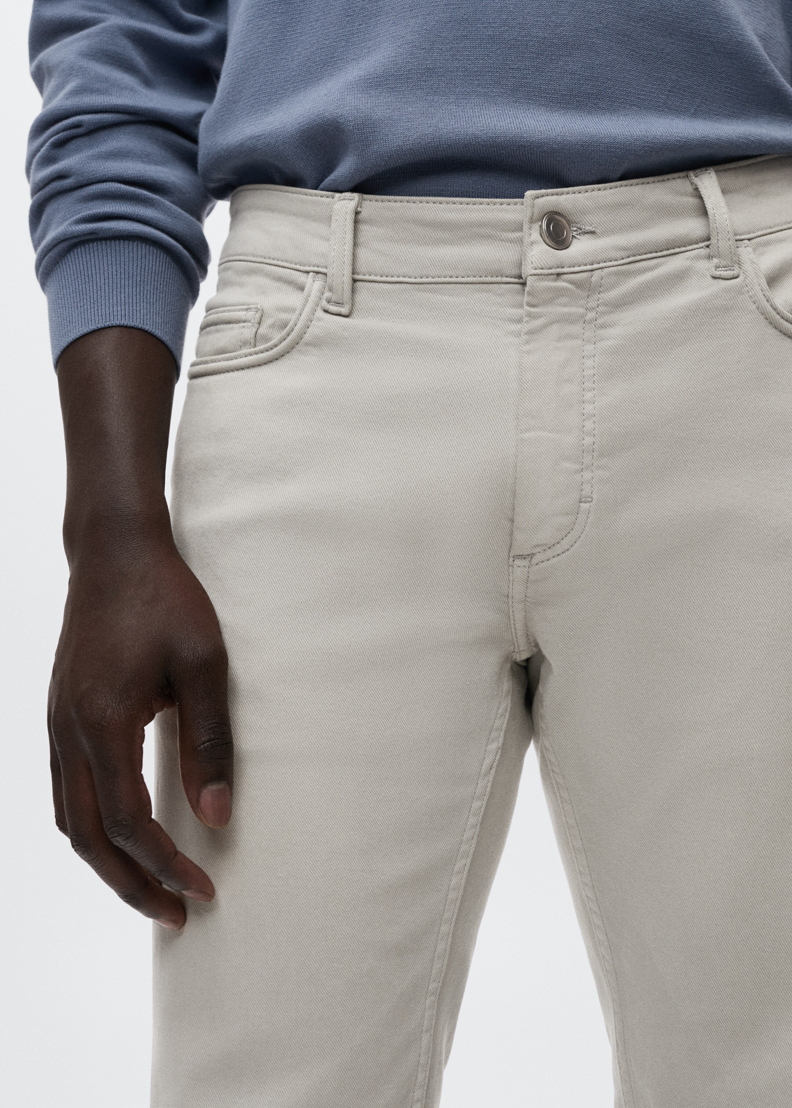 Jeans slim fit color - Detalle del artículo 1