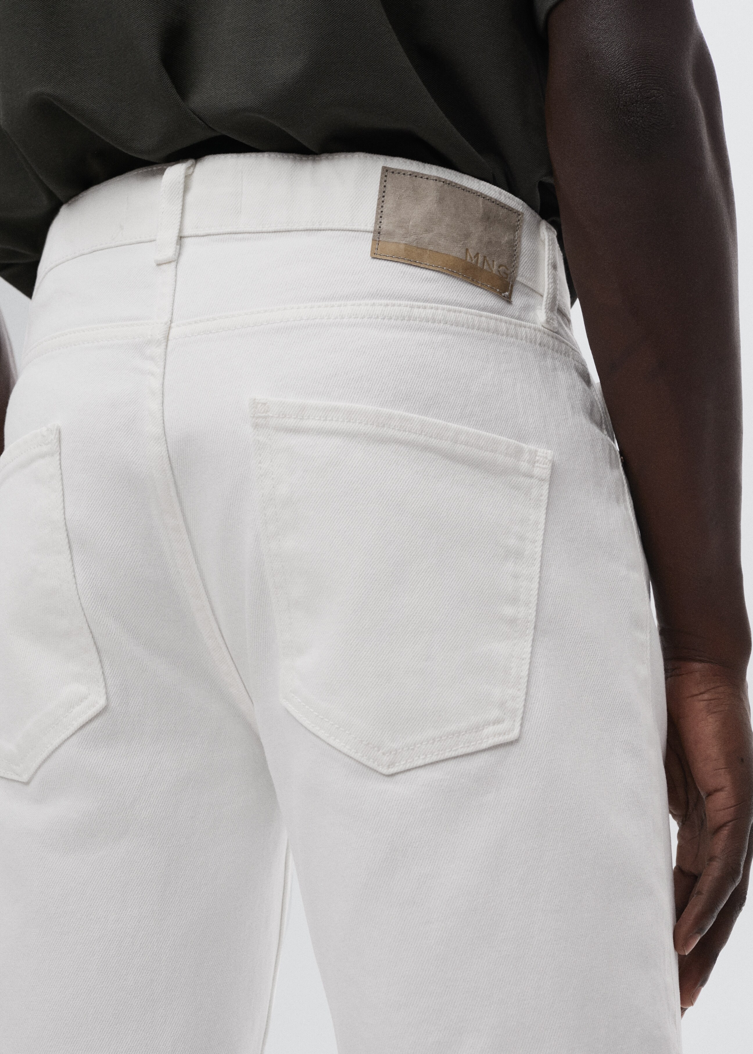 Regular Fit-Bermudashorts aus Jeans - Detail des Artikels 2