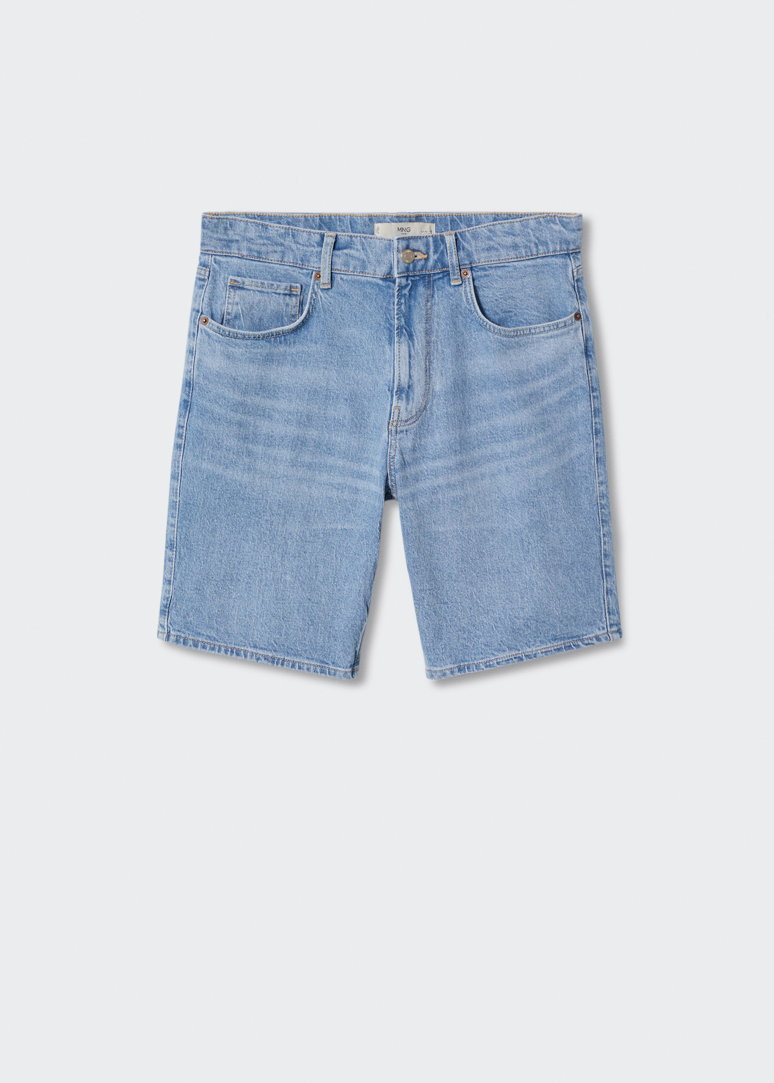 Regular Fit-Bermudashorts aus Jeans - Artikel ohne Model