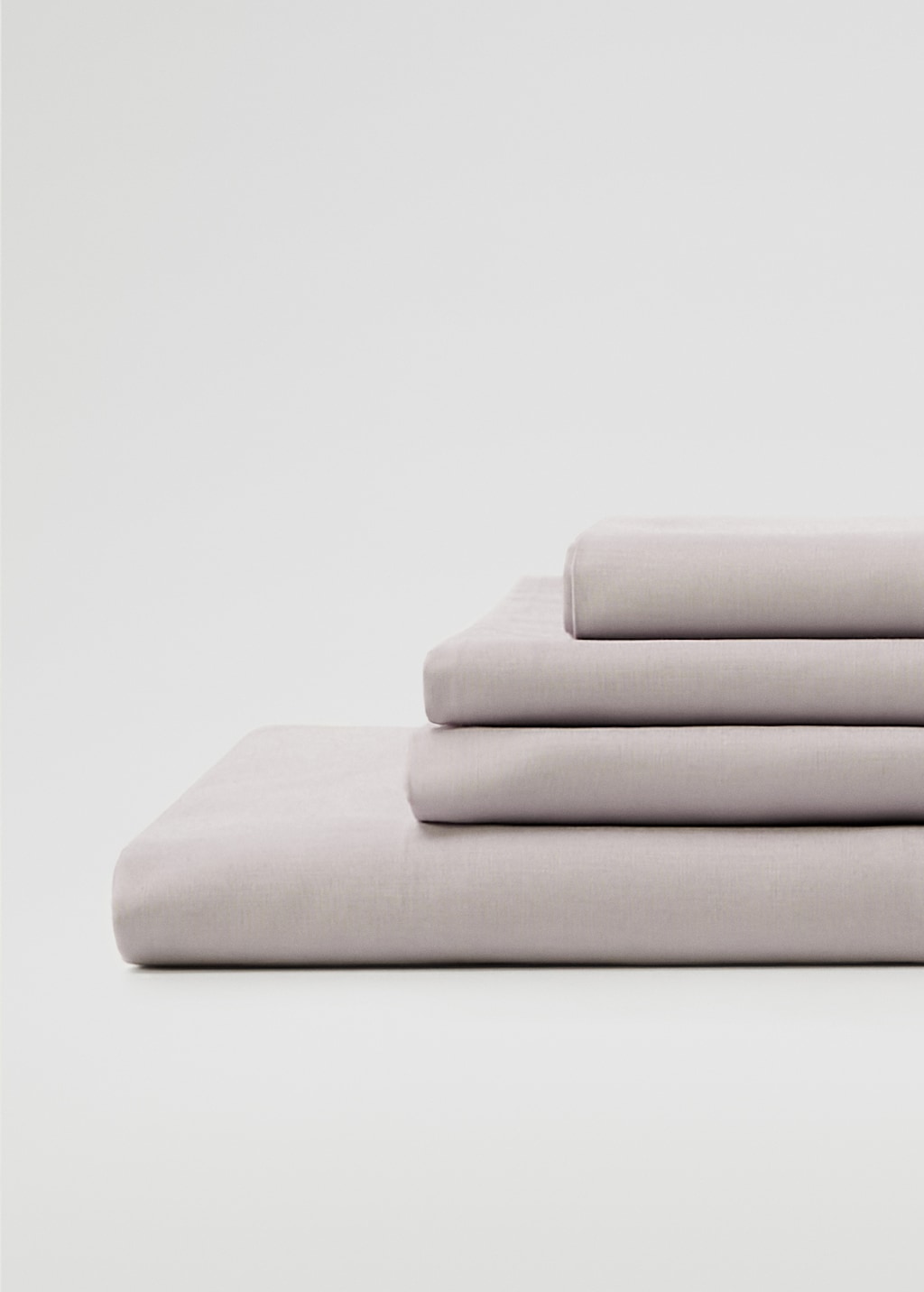 Percale cotton 180 threads fitted sheet 160x200x30cm - Details of the article 2