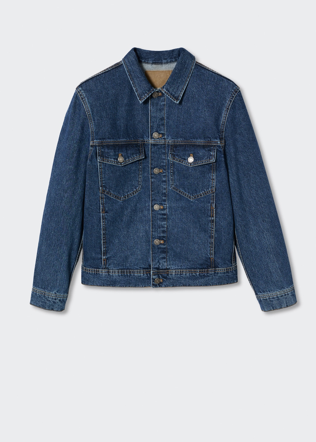 Pocketed denim jacket - Article without model