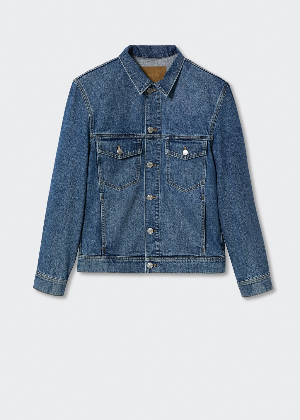 Pocketed denim jacket - Article without model