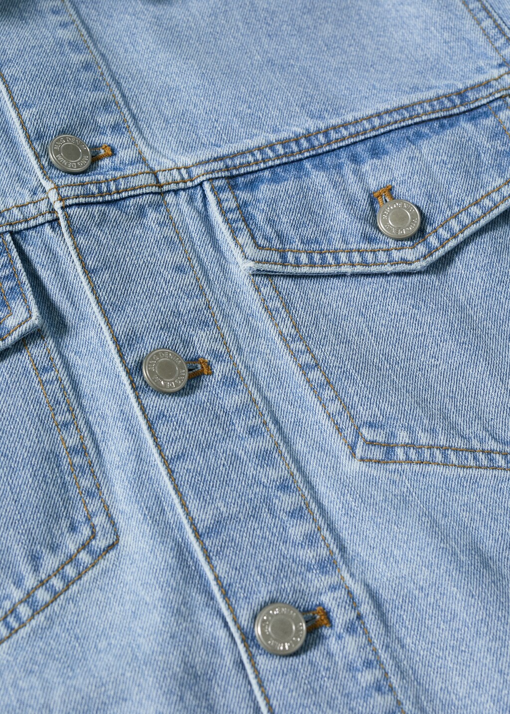 Pocketed denim jacket - Details of the article 8